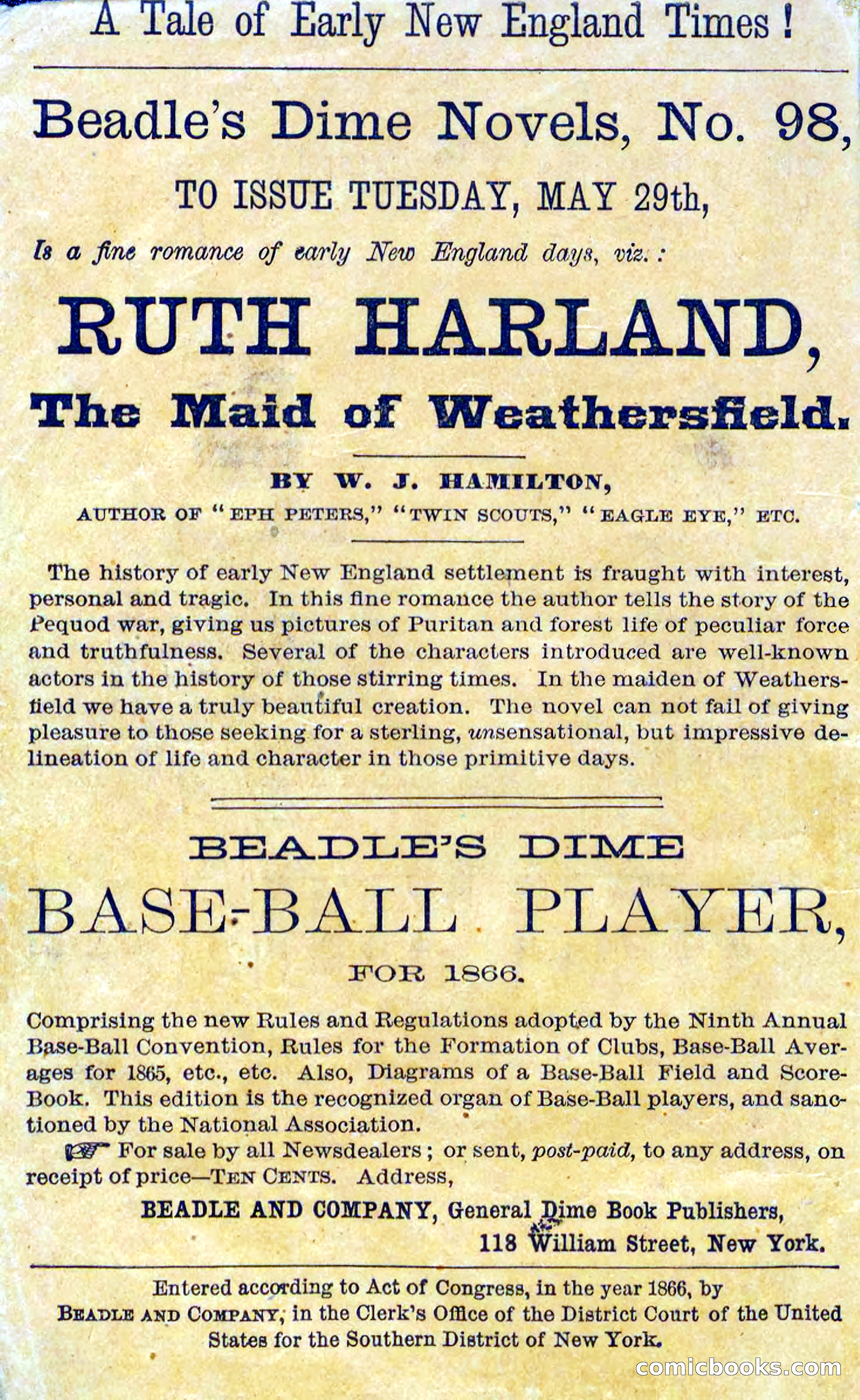 Beadle's Dime Novels No. 97: The Doomed Hunter — page 2 of 100