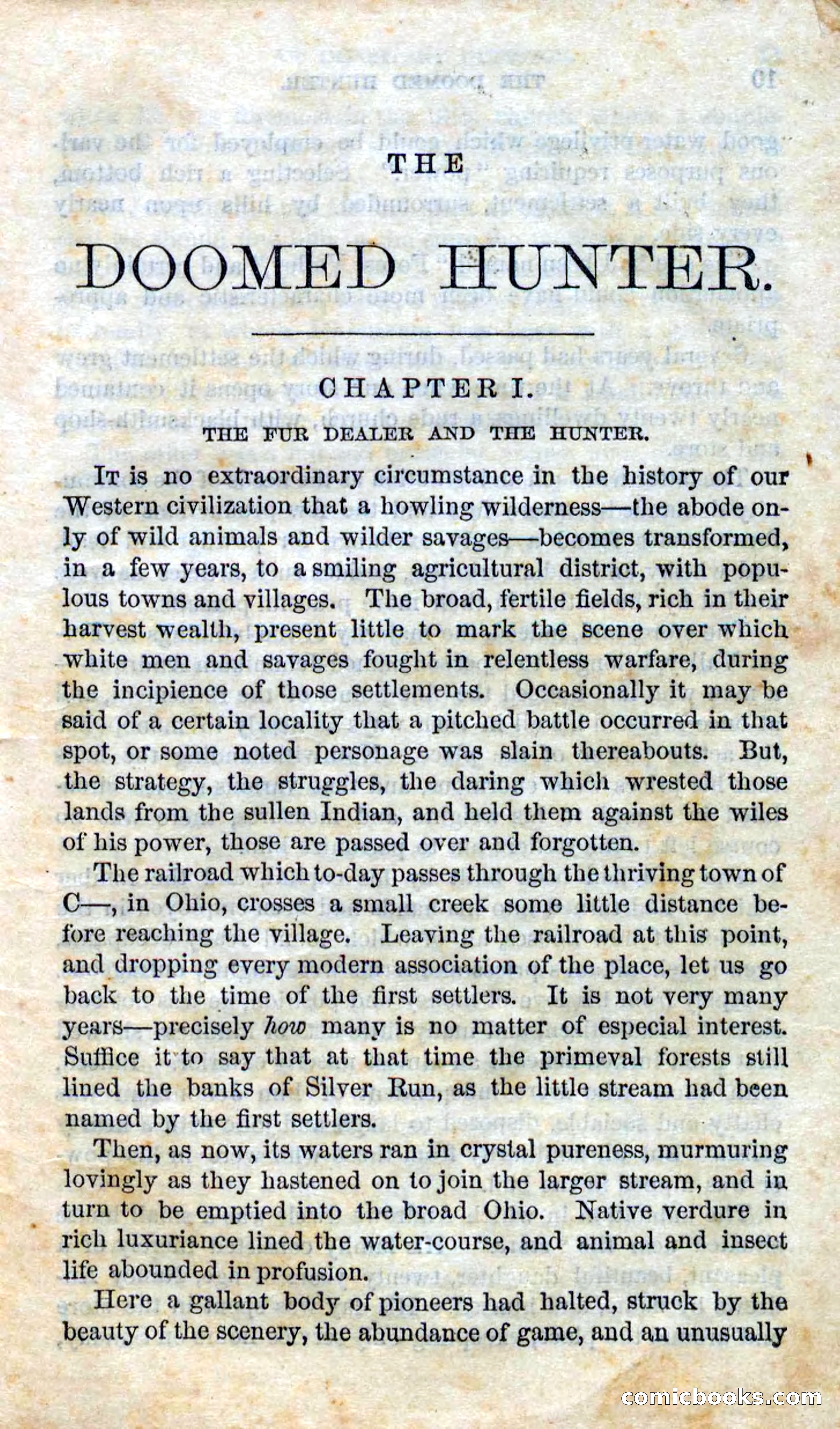 Beadle's Dime Novels No. 97: The Doomed Hunter — page 7 of 100