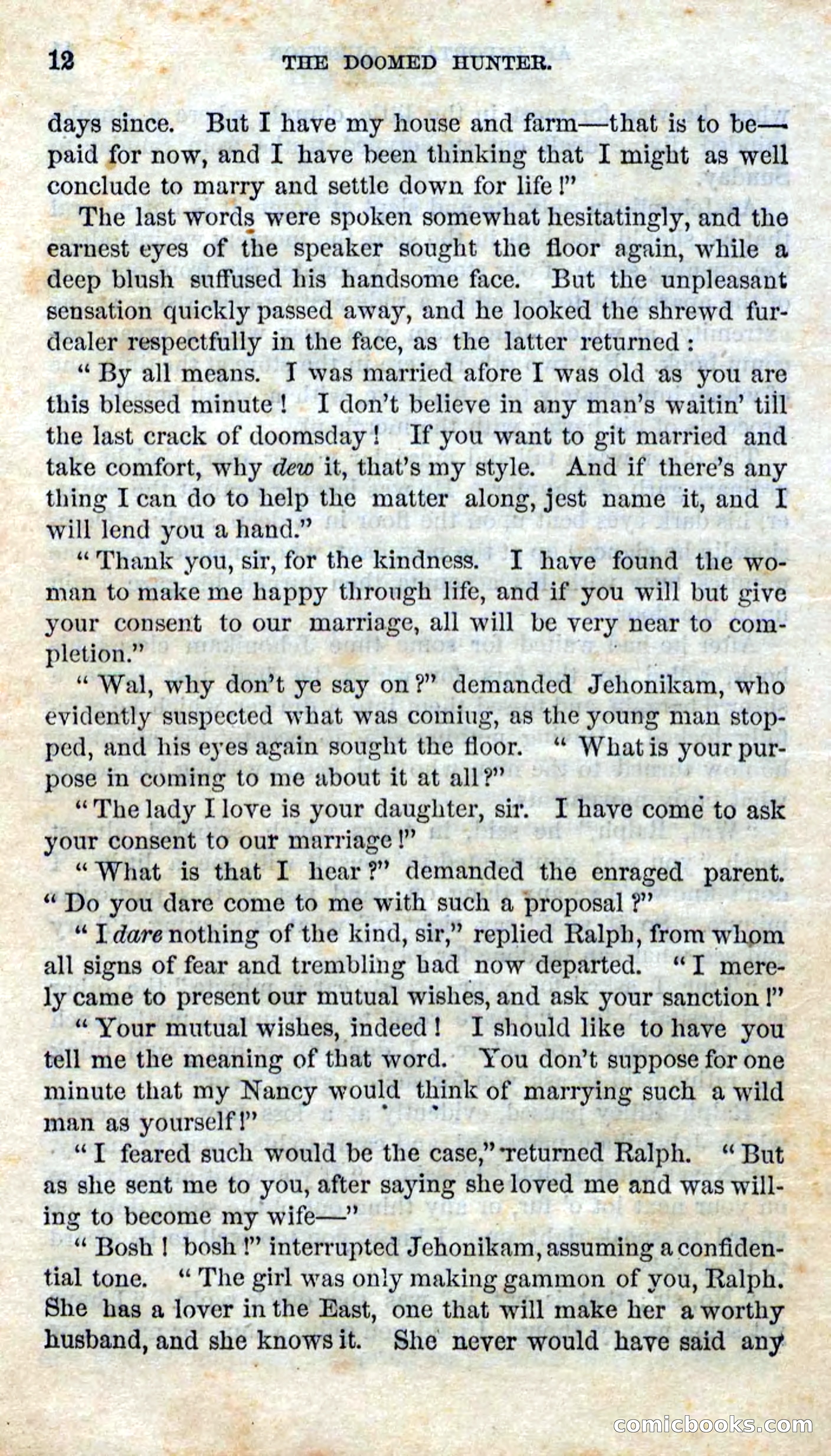 Beadle's Dime Novels No. 97: The Doomed Hunter — page 10 of 100