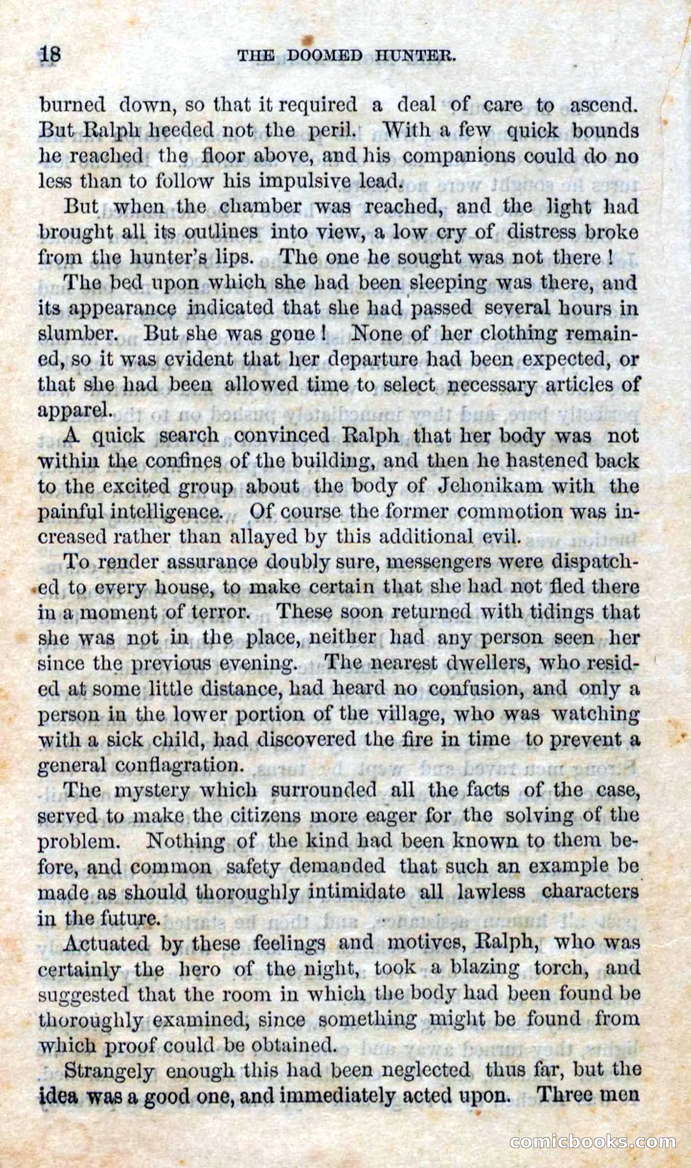 Beadle's Dime Novels No. 97: The Doomed Hunter — page 16 of 100