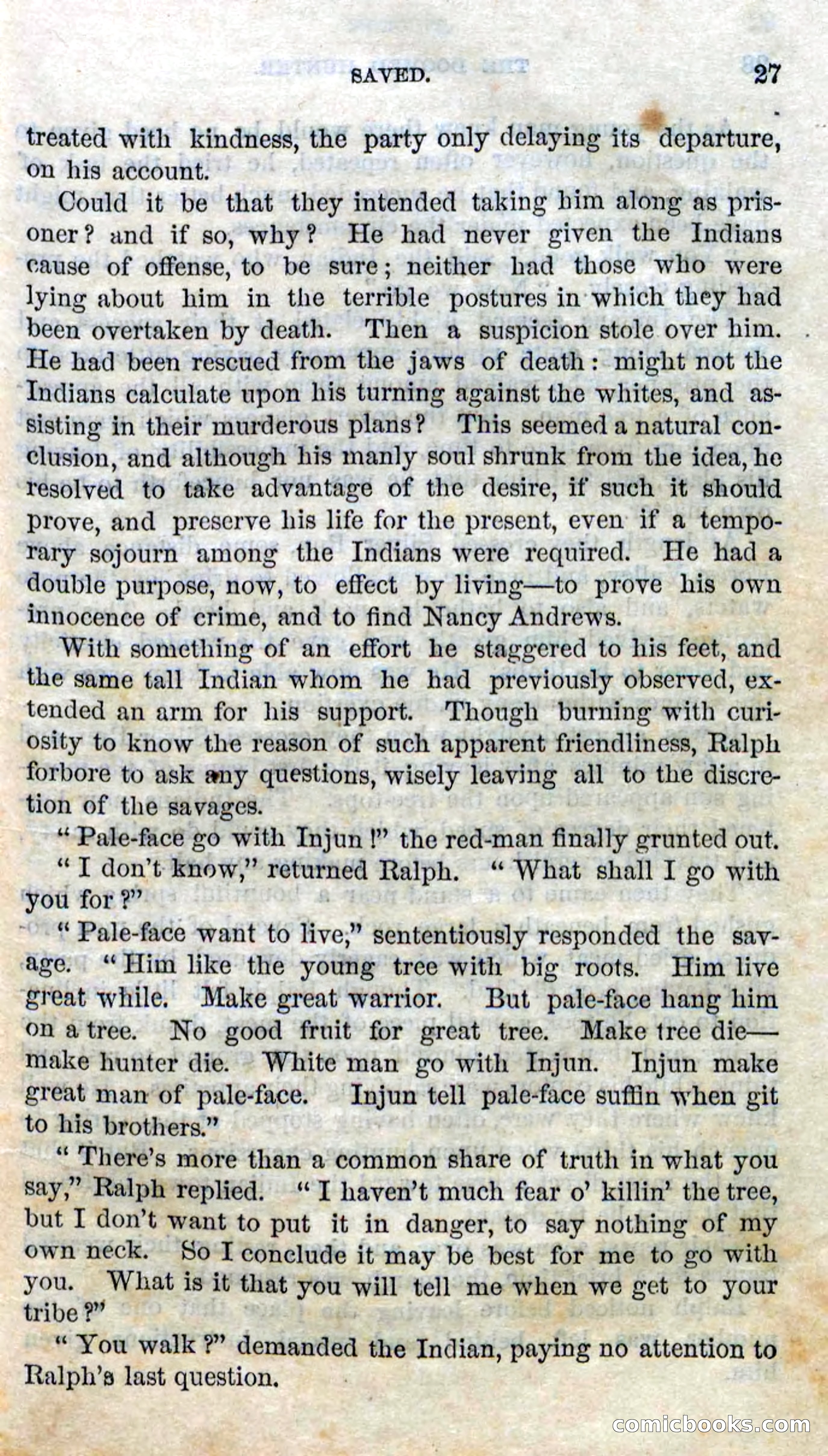 Beadle's Dime Novels No. 97: The Doomed Hunter — page 25 of 100