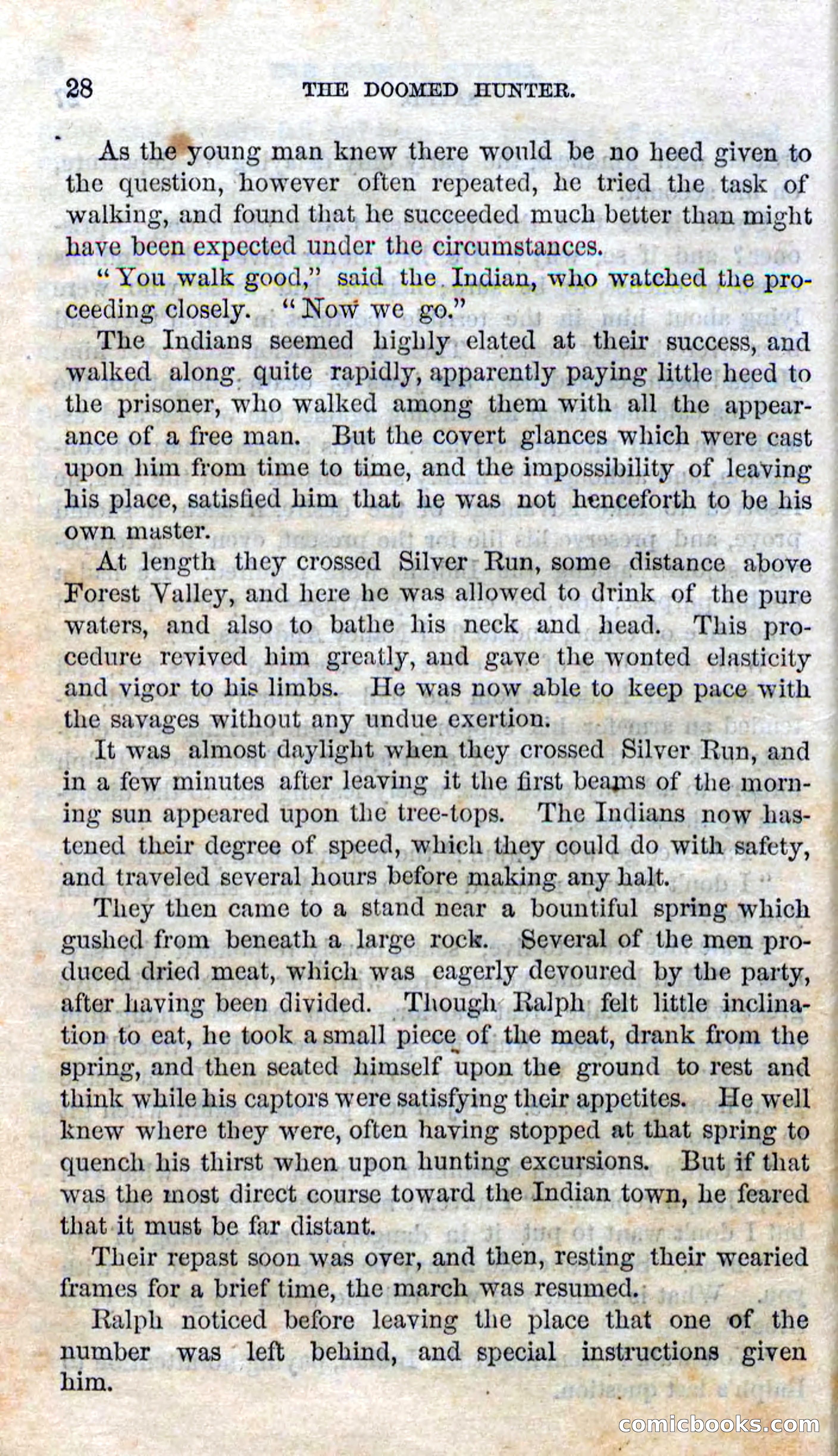 Beadle's Dime Novels No. 97: The Doomed Hunter — page 26 of 100