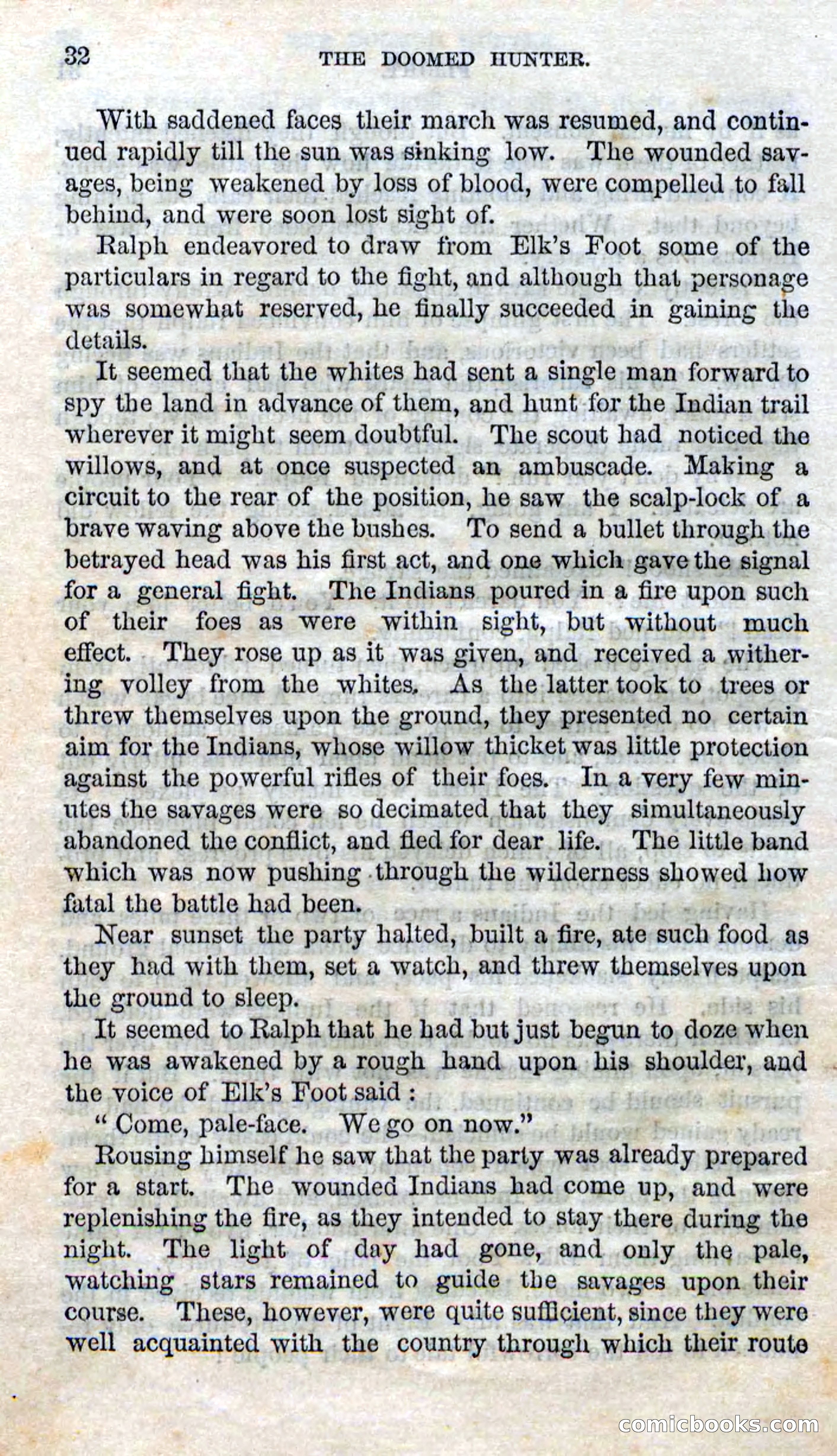 Beadle's Dime Novels No. 97: The Doomed Hunter — page 30 of 100