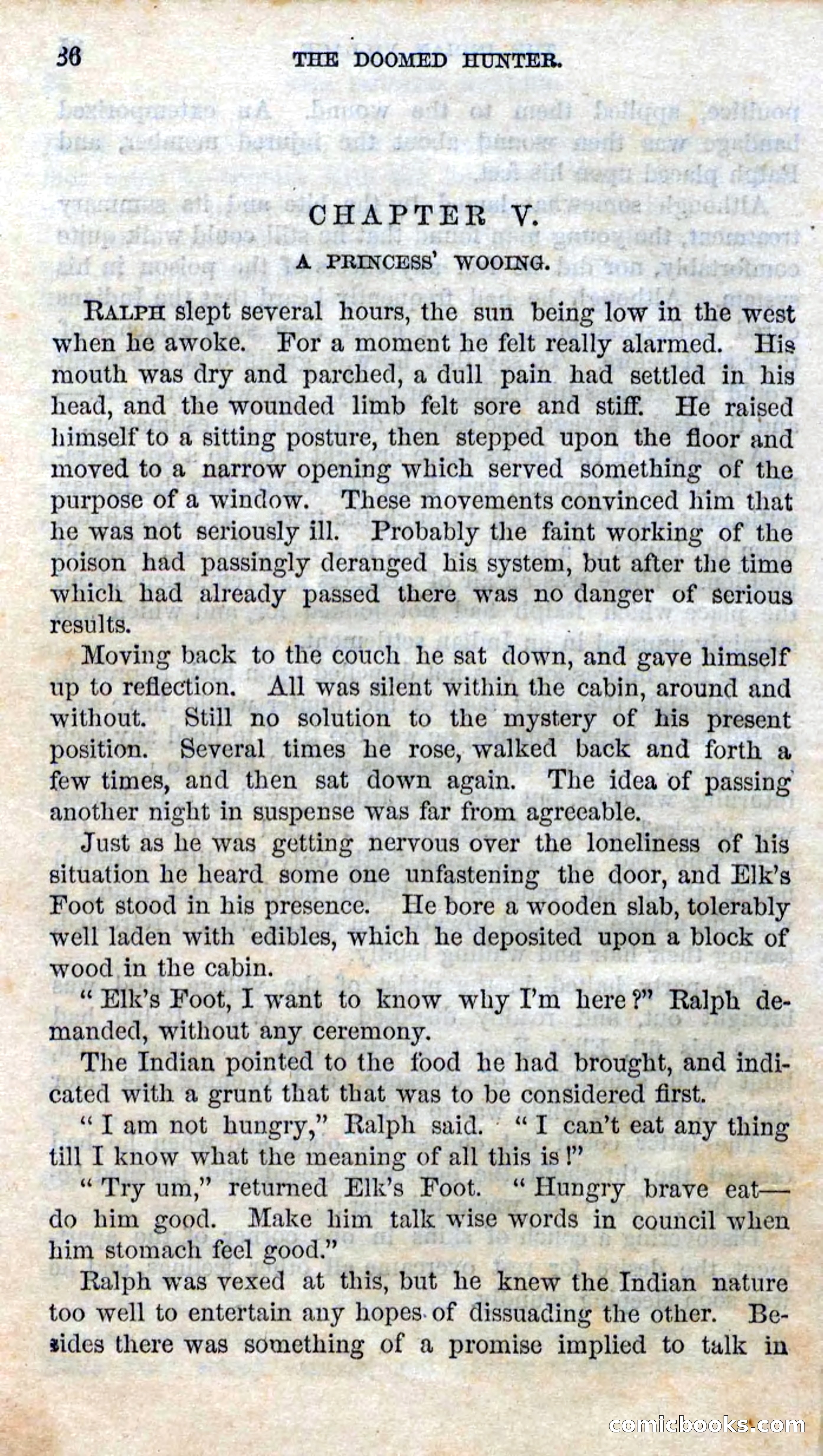Beadle's Dime Novels No. 97: The Doomed Hunter — page 34 of 100