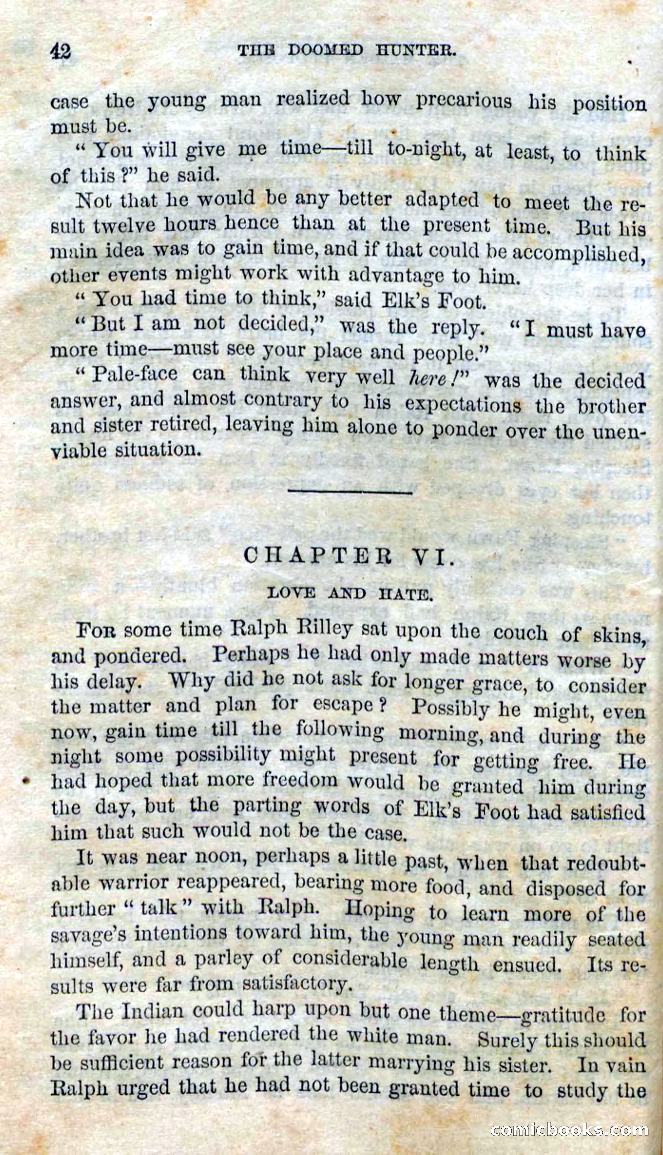Beadle's Dime Novels No. 97: The Doomed Hunter — page 40 of 100