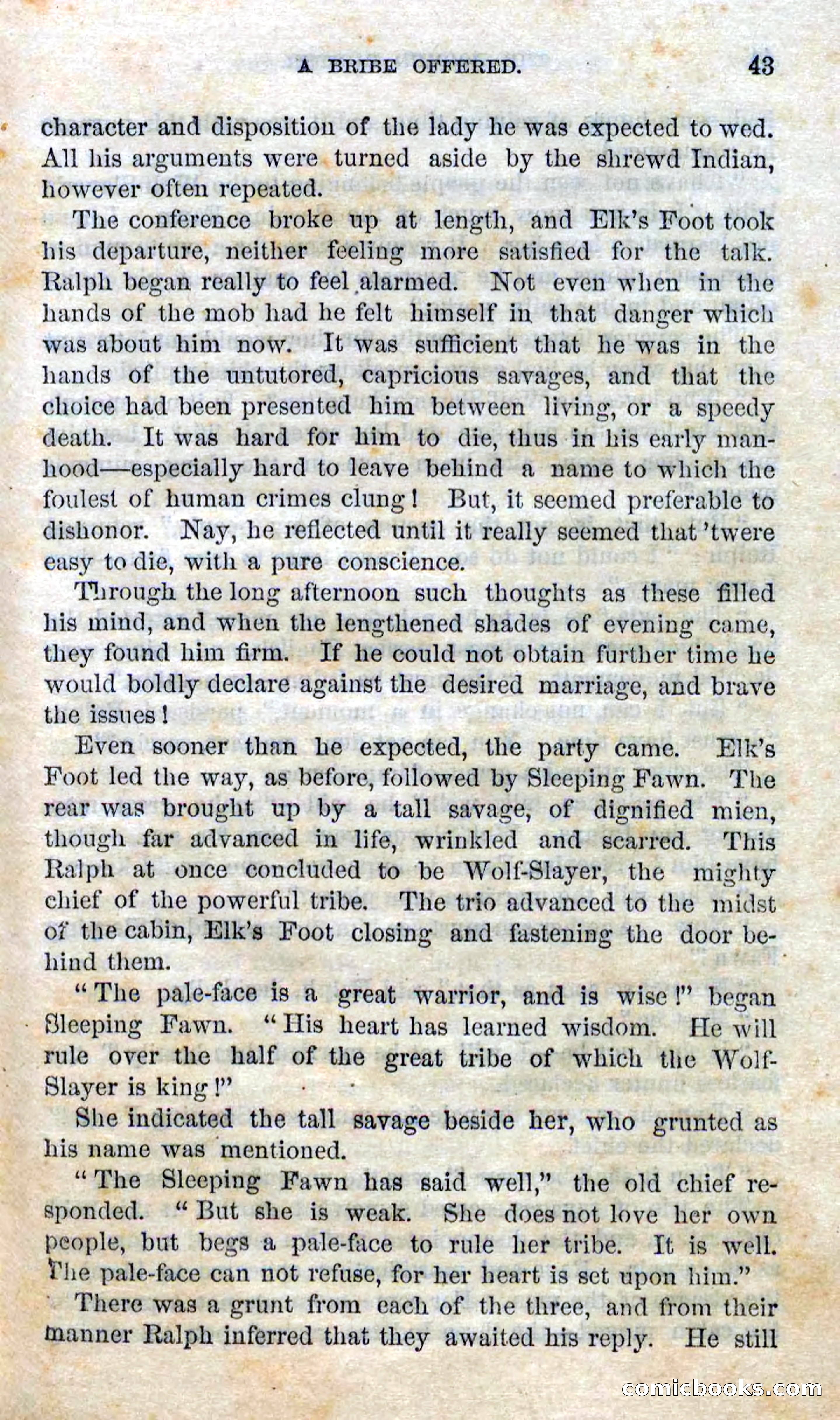 Beadle's Dime Novels No. 97: The Doomed Hunter — page 41 of 100