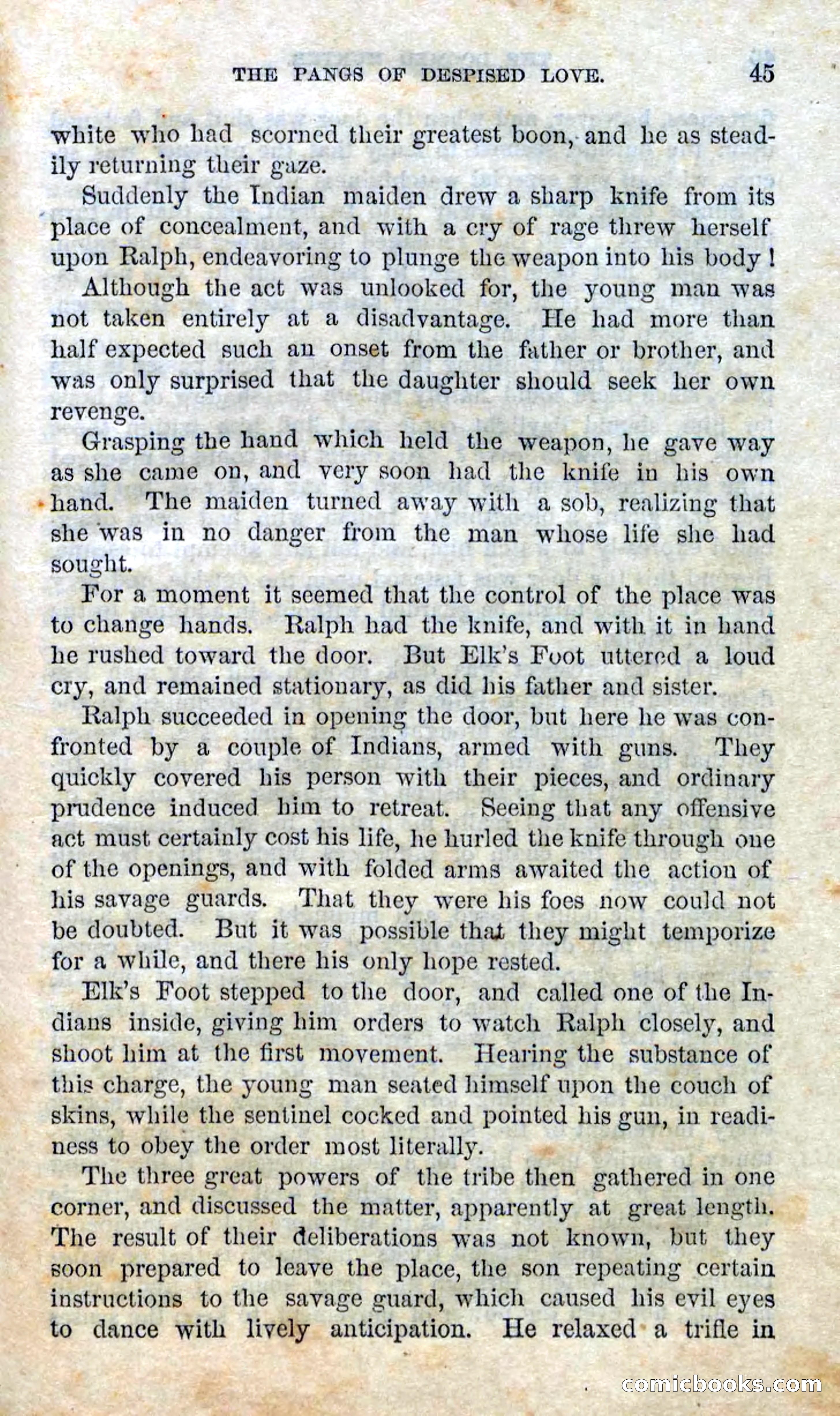 Beadle's Dime Novels No. 97: The Doomed Hunter — page 43 of 100