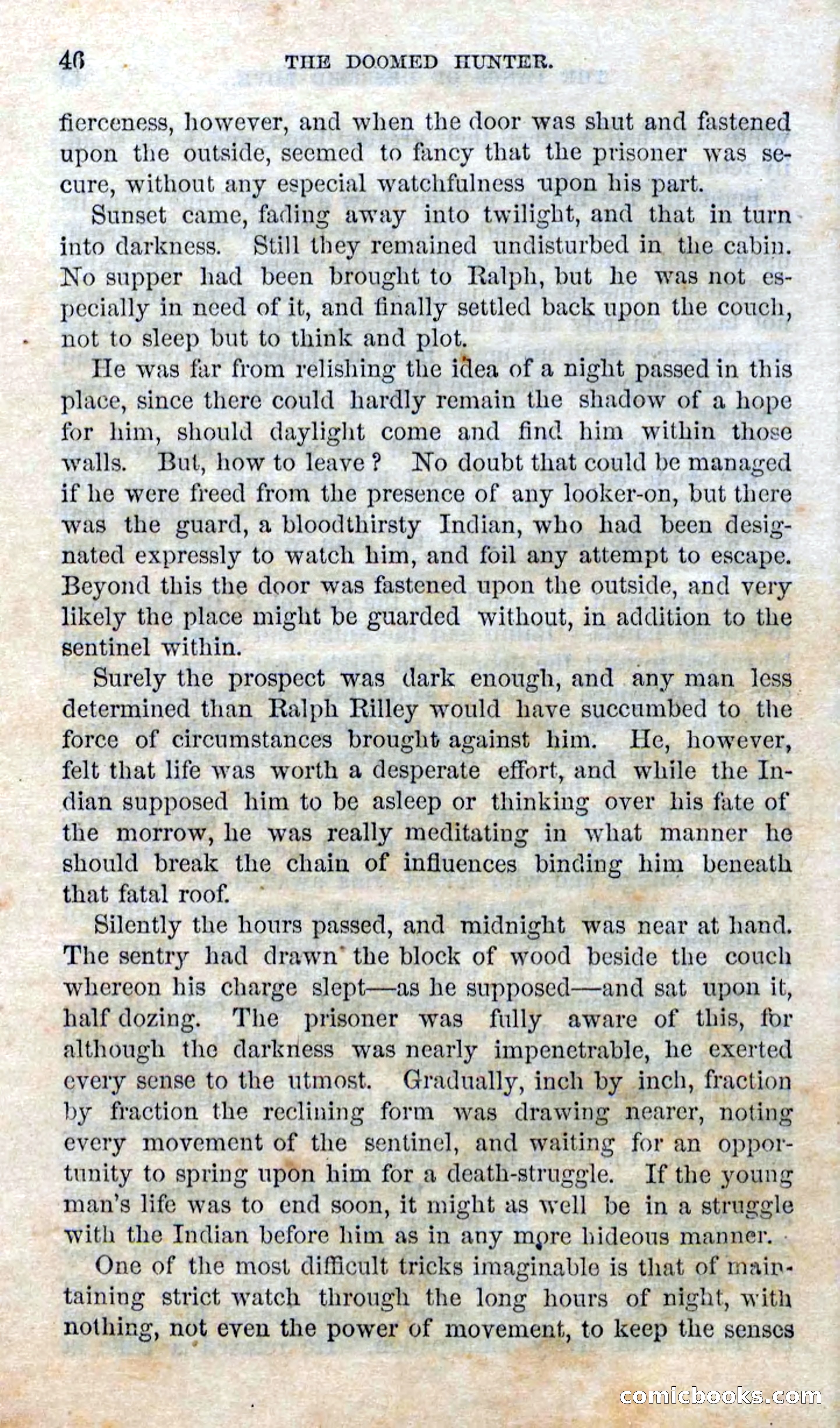 Beadle's Dime Novels No. 97: The Doomed Hunter — page 44 of 100