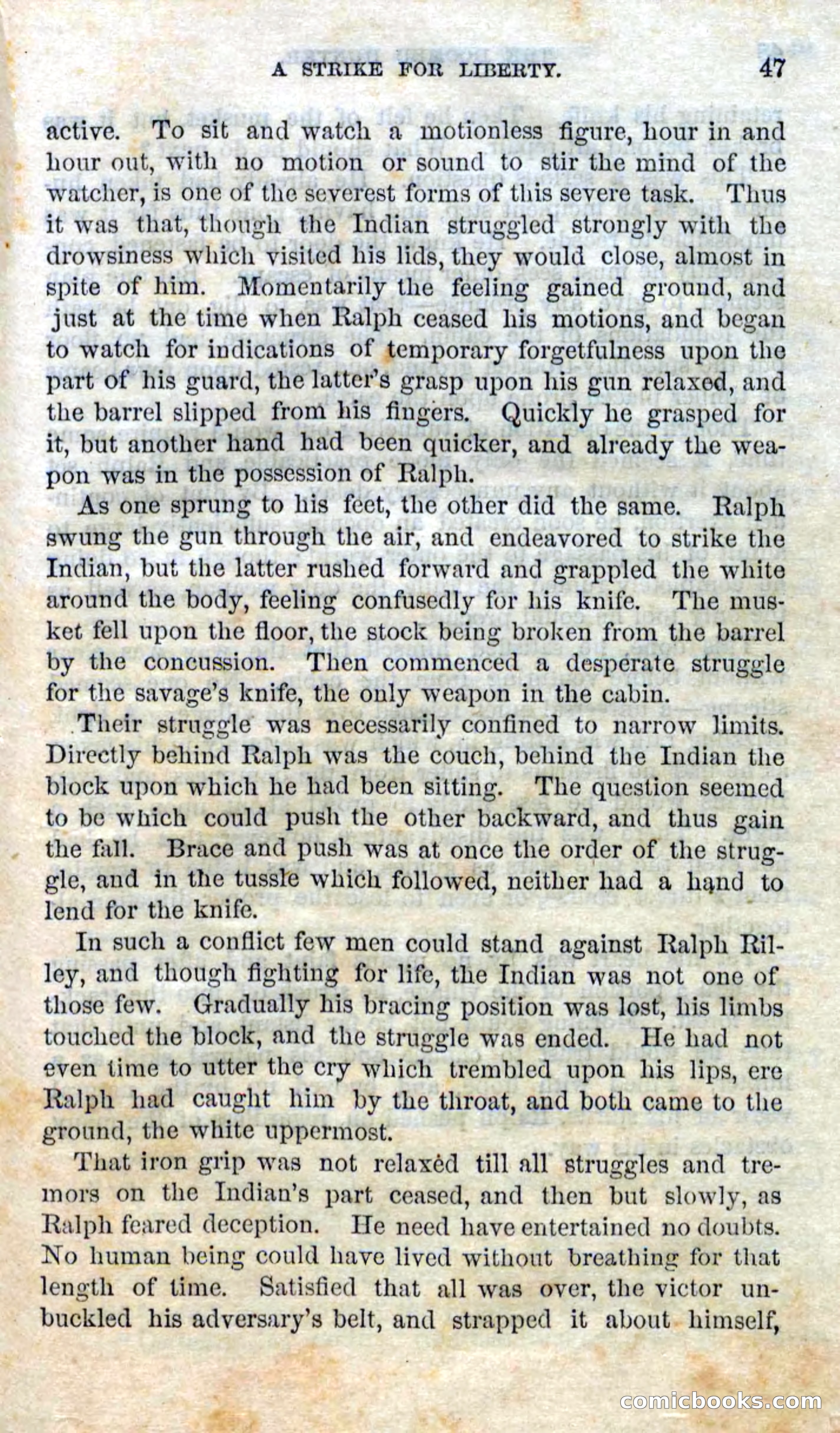Beadle's Dime Novels No. 97: The Doomed Hunter — page 45 of 100