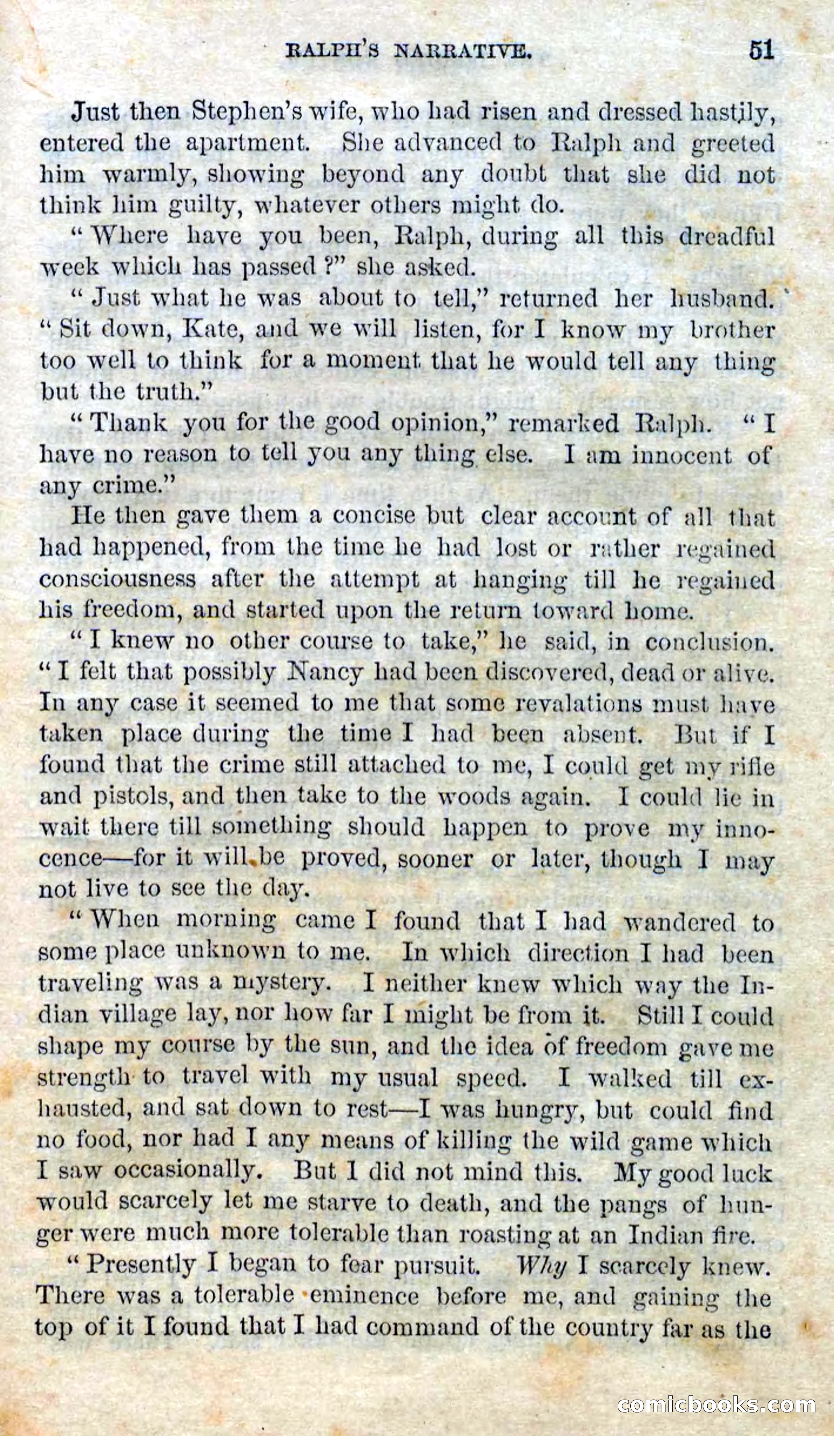 Beadle's Dime Novels No. 97: The Doomed Hunter — page 49 of 100