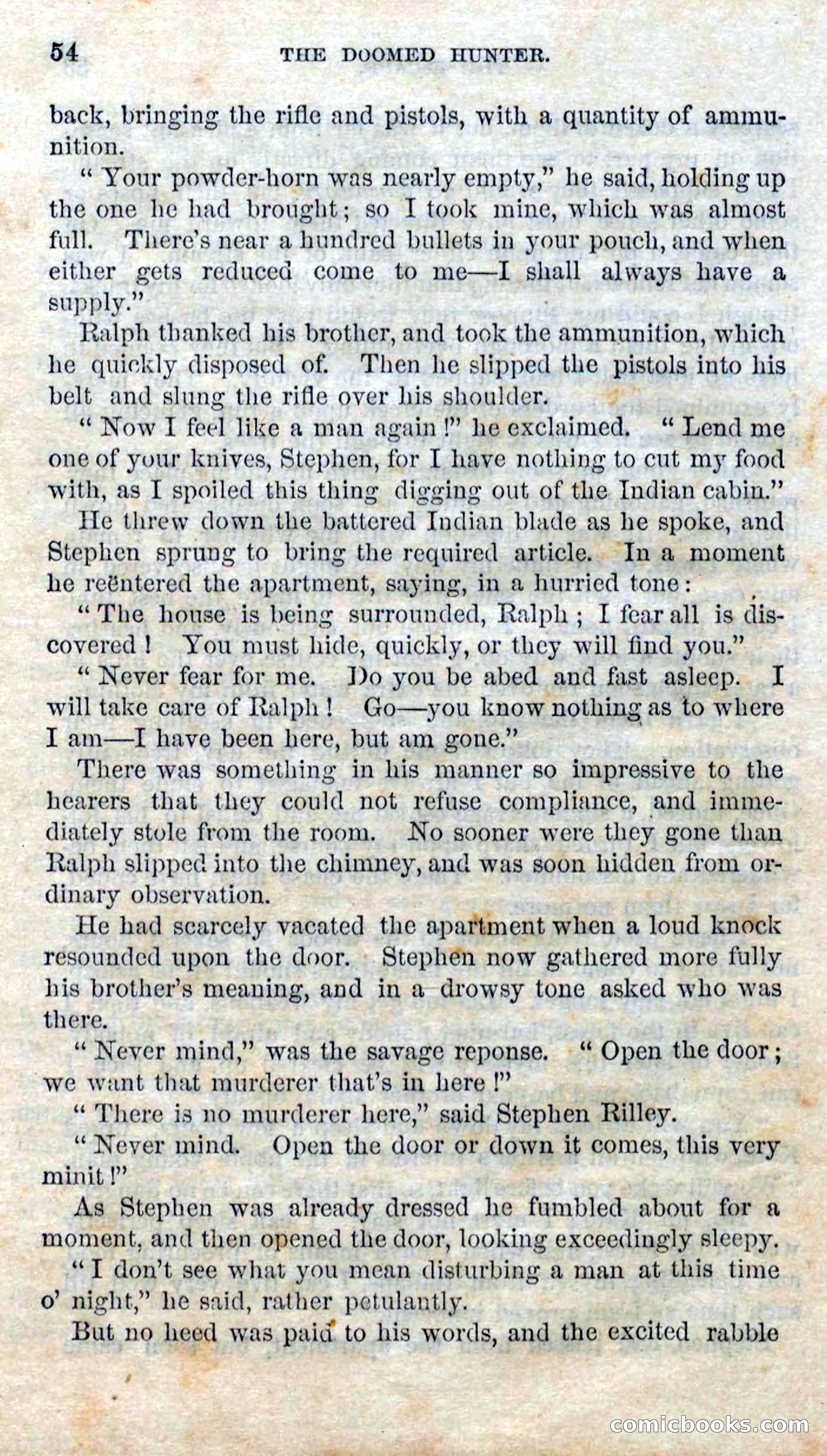 Beadle's Dime Novels No. 97: The Doomed Hunter — page 52 of 100