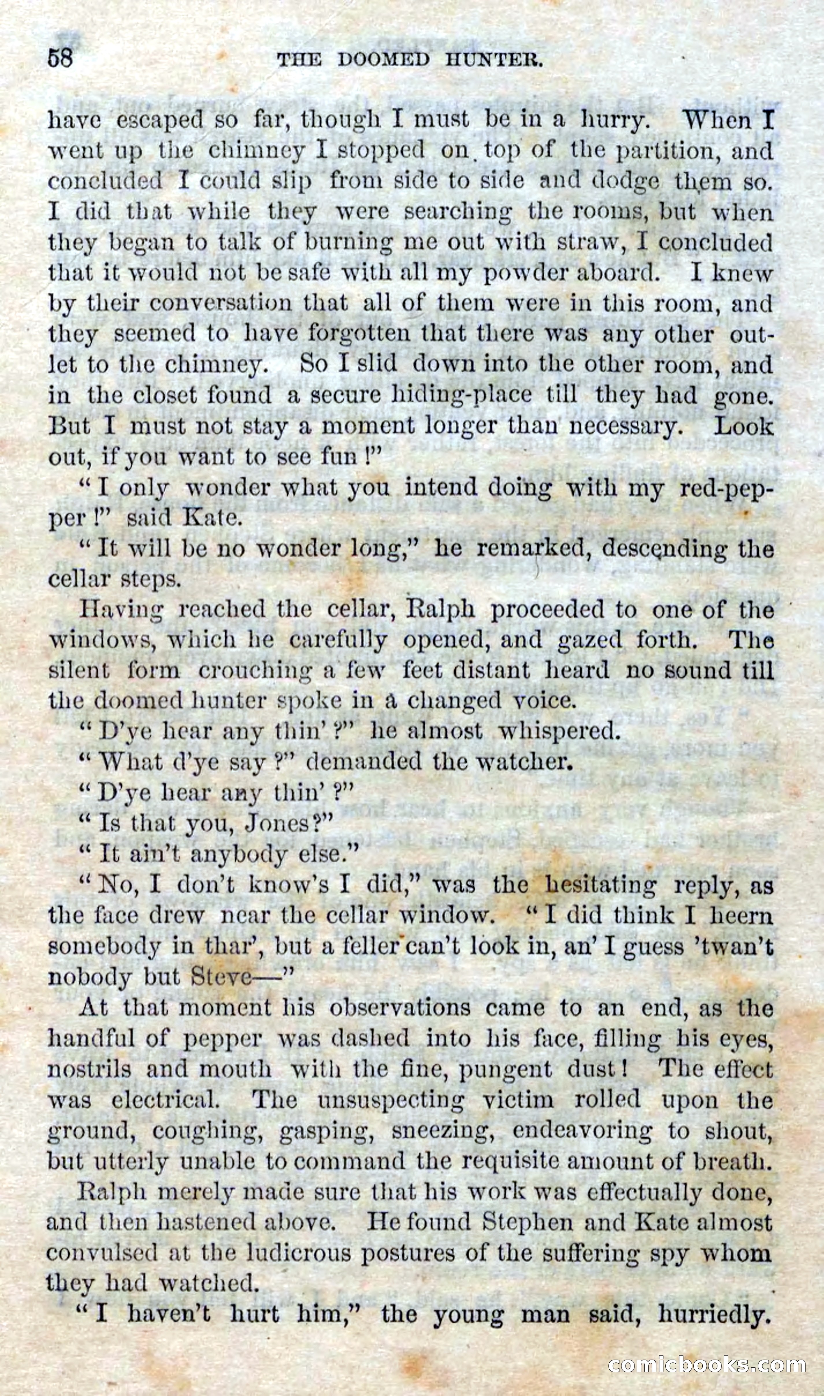 Beadle's Dime Novels No. 97: The Doomed Hunter — page 56 of 100
