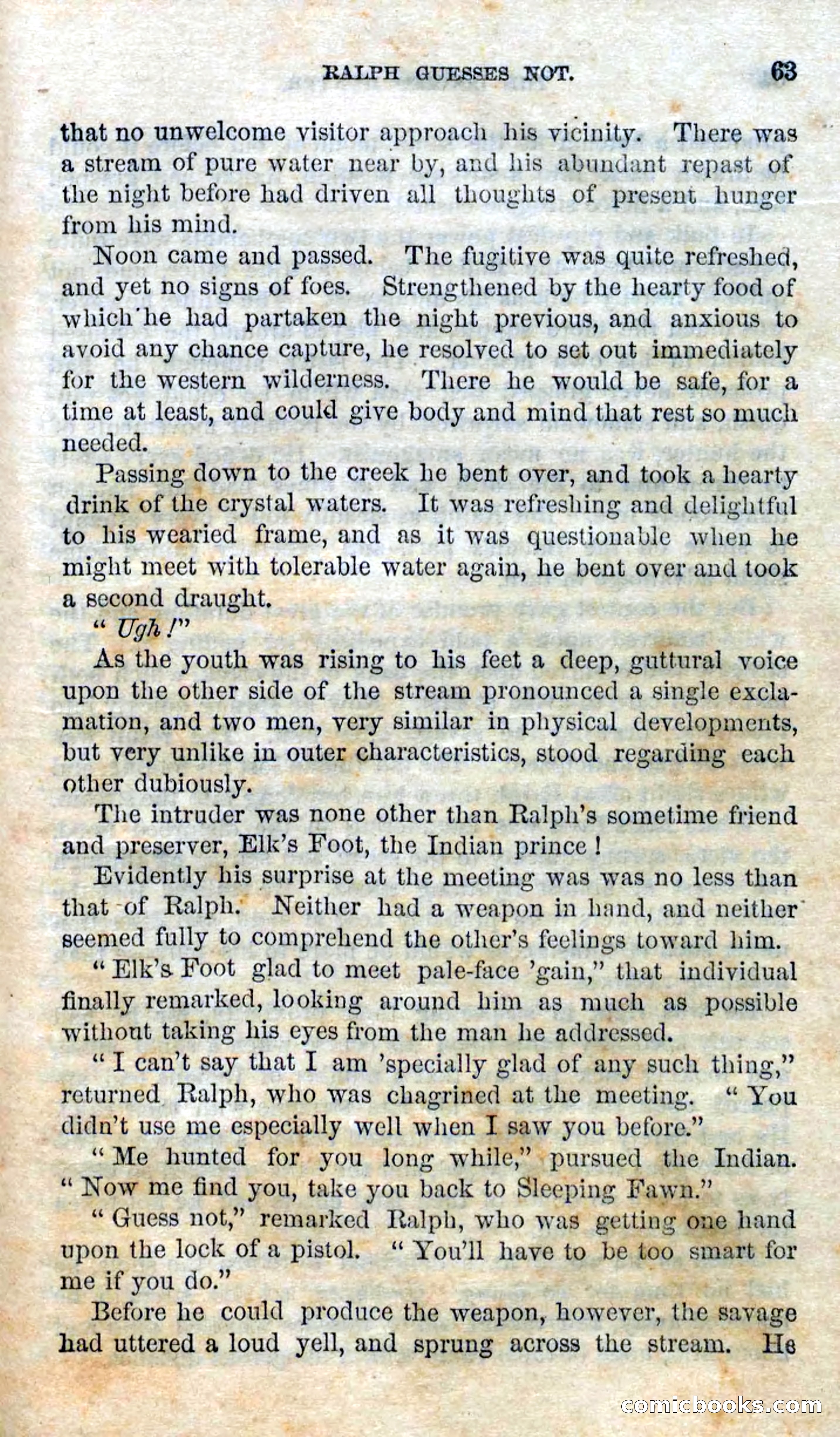 Beadle's Dime Novels No. 97: The Doomed Hunter — page 61 of 100