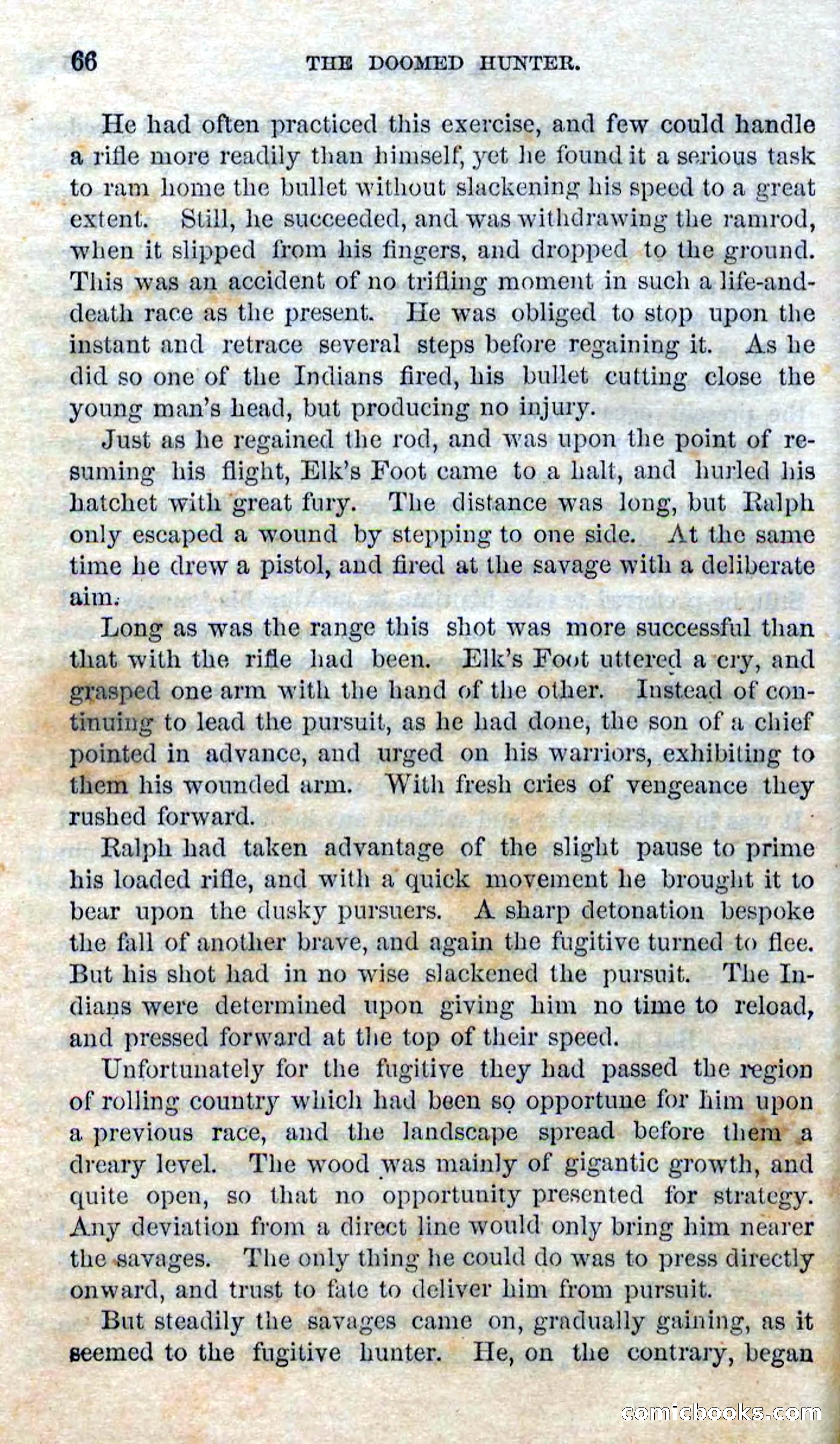 Beadle's Dime Novels No. 97: The Doomed Hunter — page 64 of 100