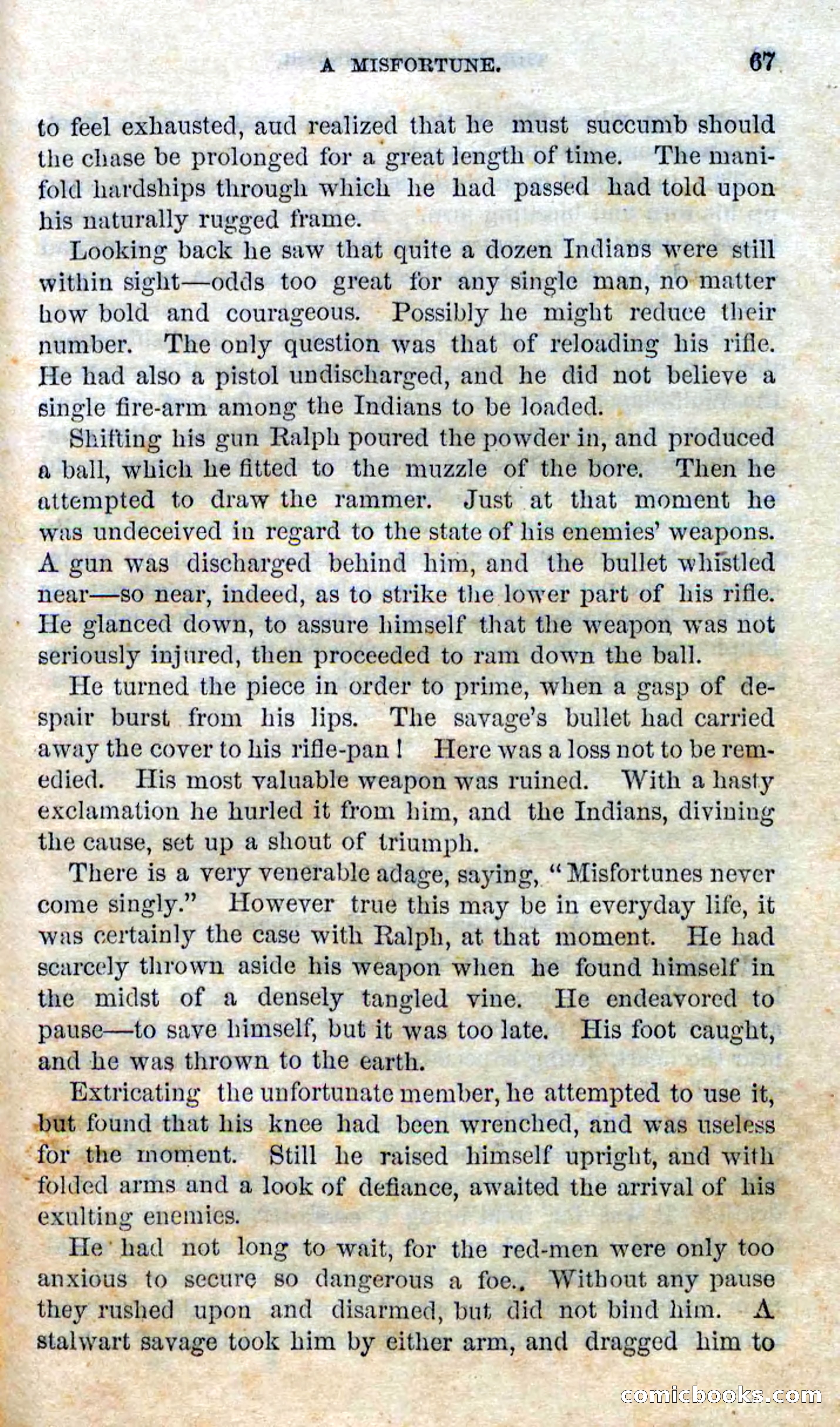Beadle's Dime Novels No. 97: The Doomed Hunter — page 65 of 100