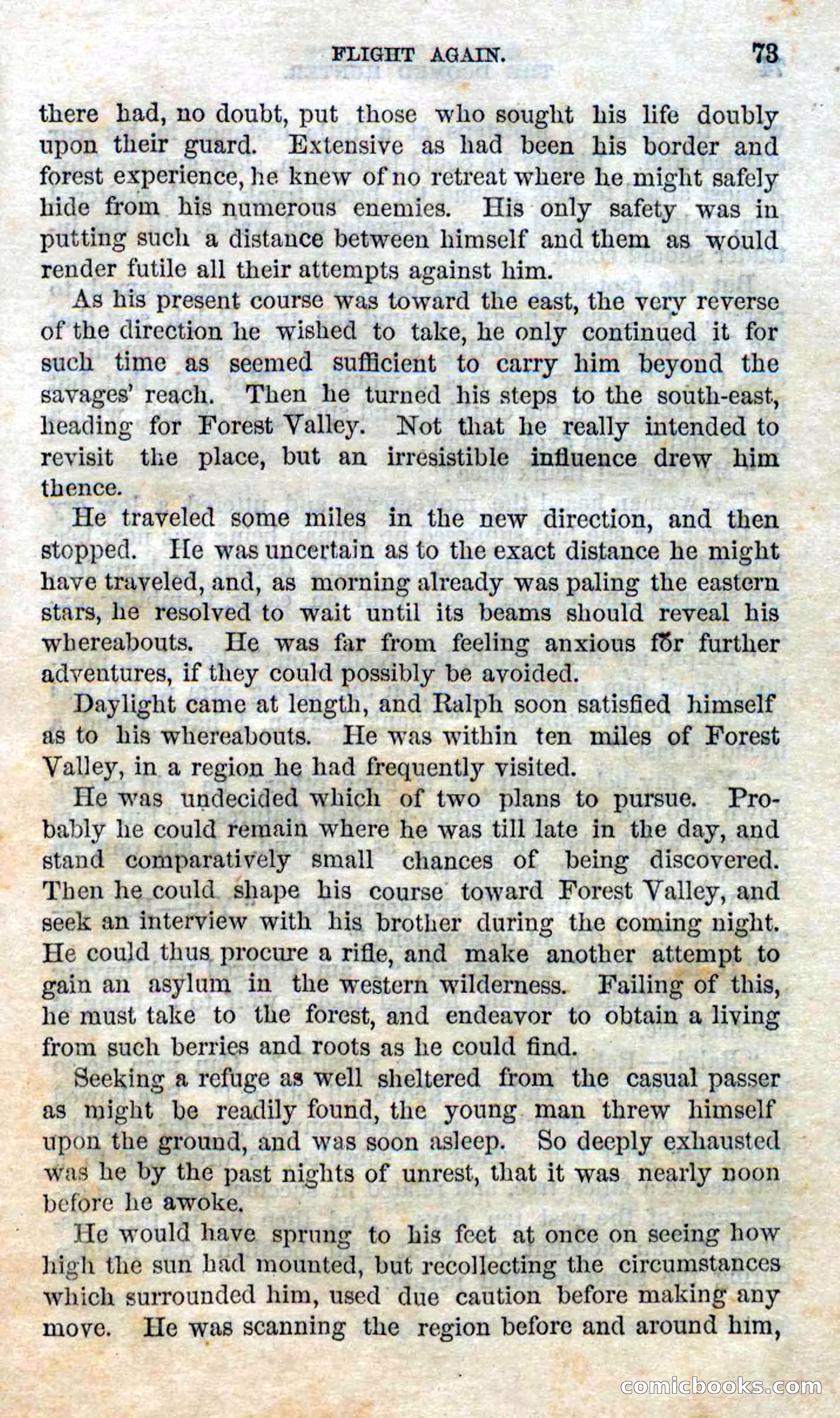 Beadle's Dime Novels No. 97: The Doomed Hunter — page 71 of 100