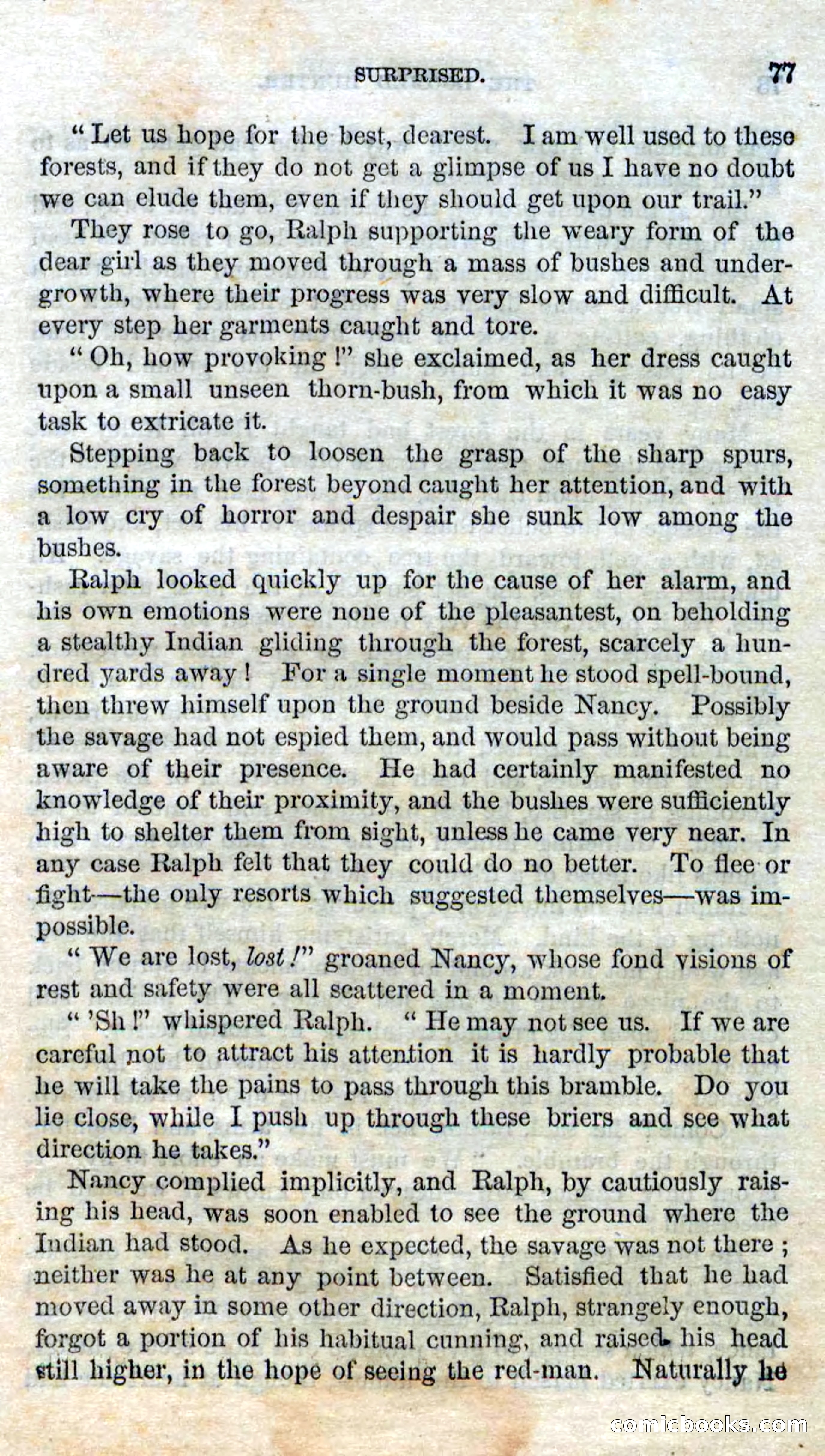 Beadle's Dime Novels No. 97: The Doomed Hunter — page 75 of 100