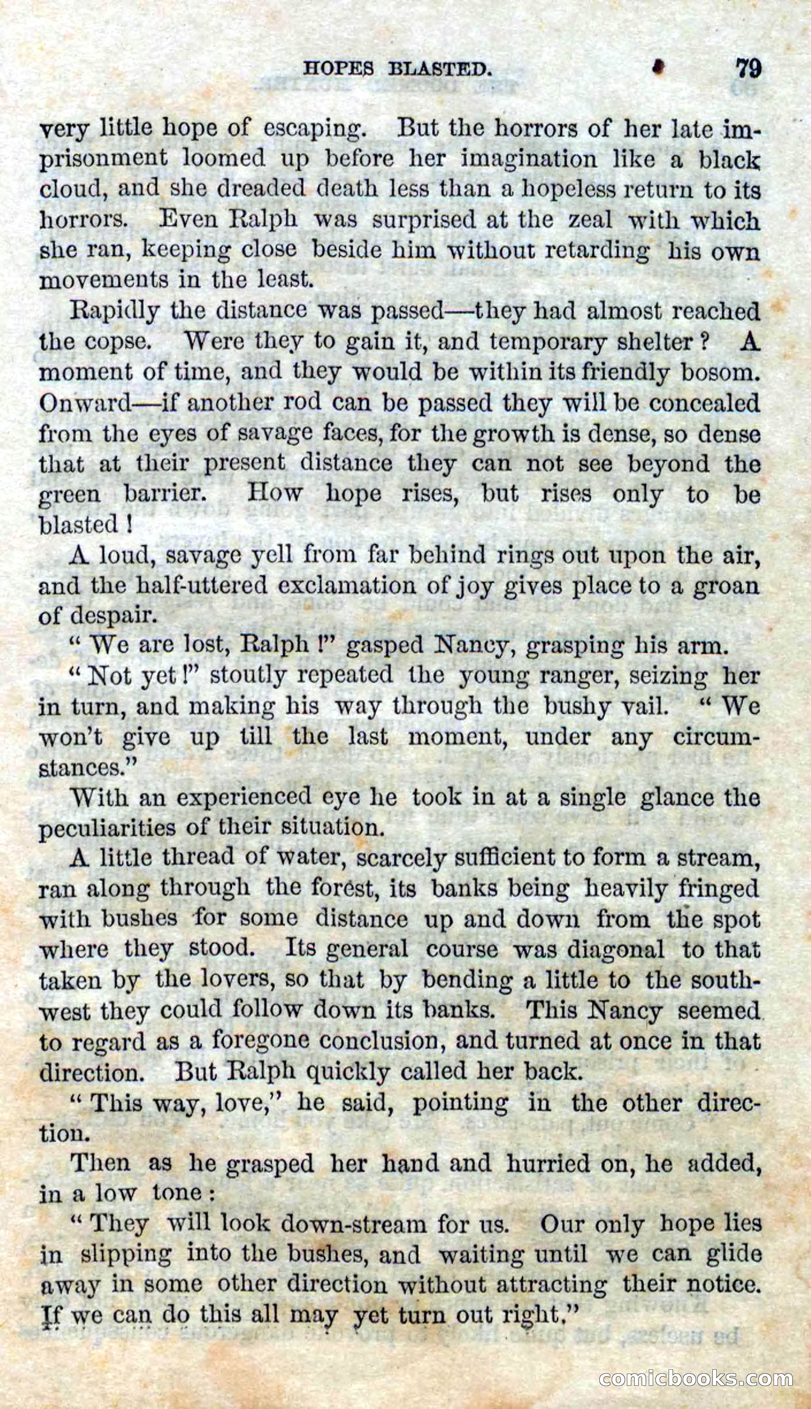Beadle's Dime Novels No. 97: The Doomed Hunter — page 77 of 100