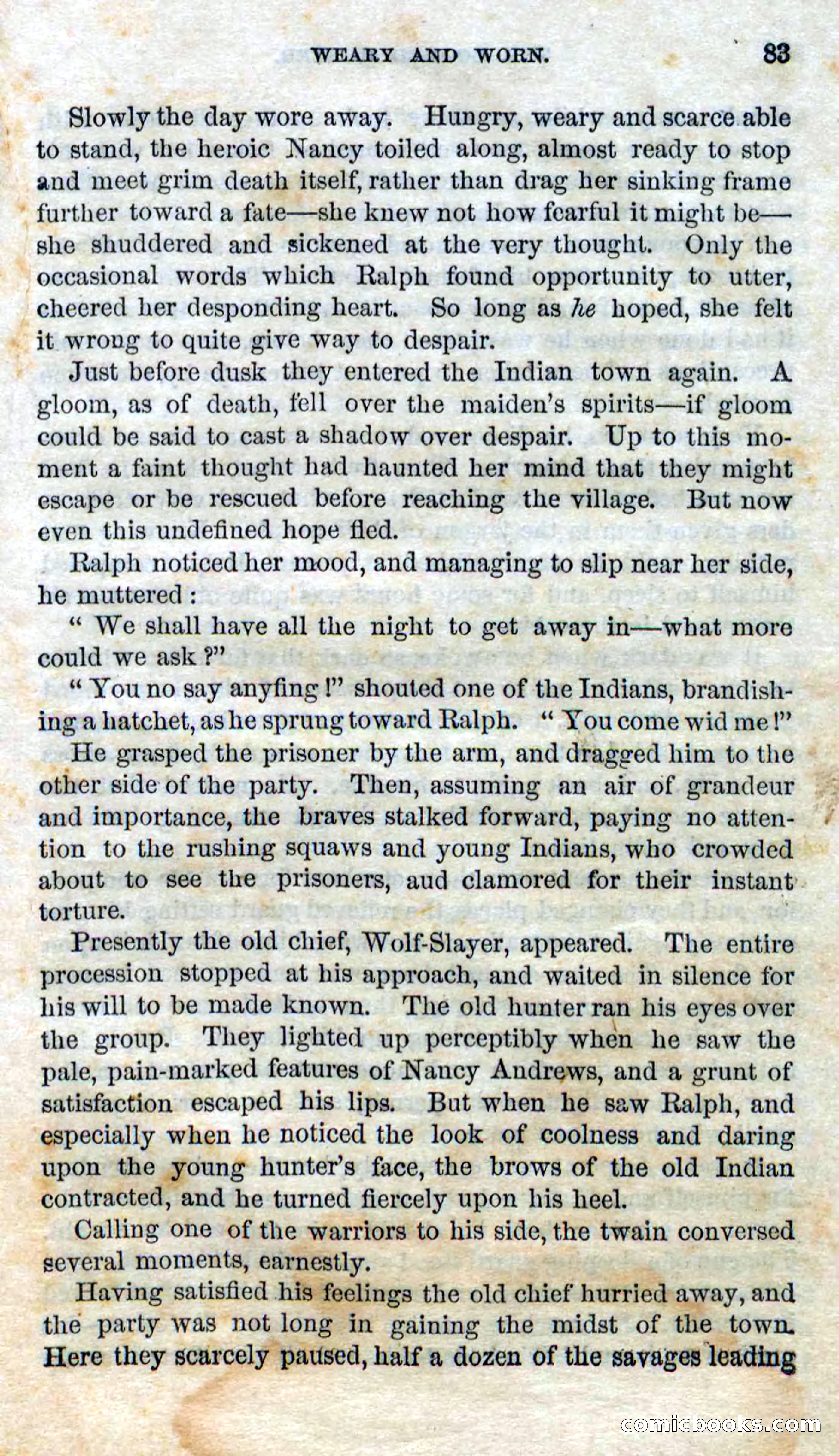 Beadle's Dime Novels No. 97: The Doomed Hunter — page 81 of 100