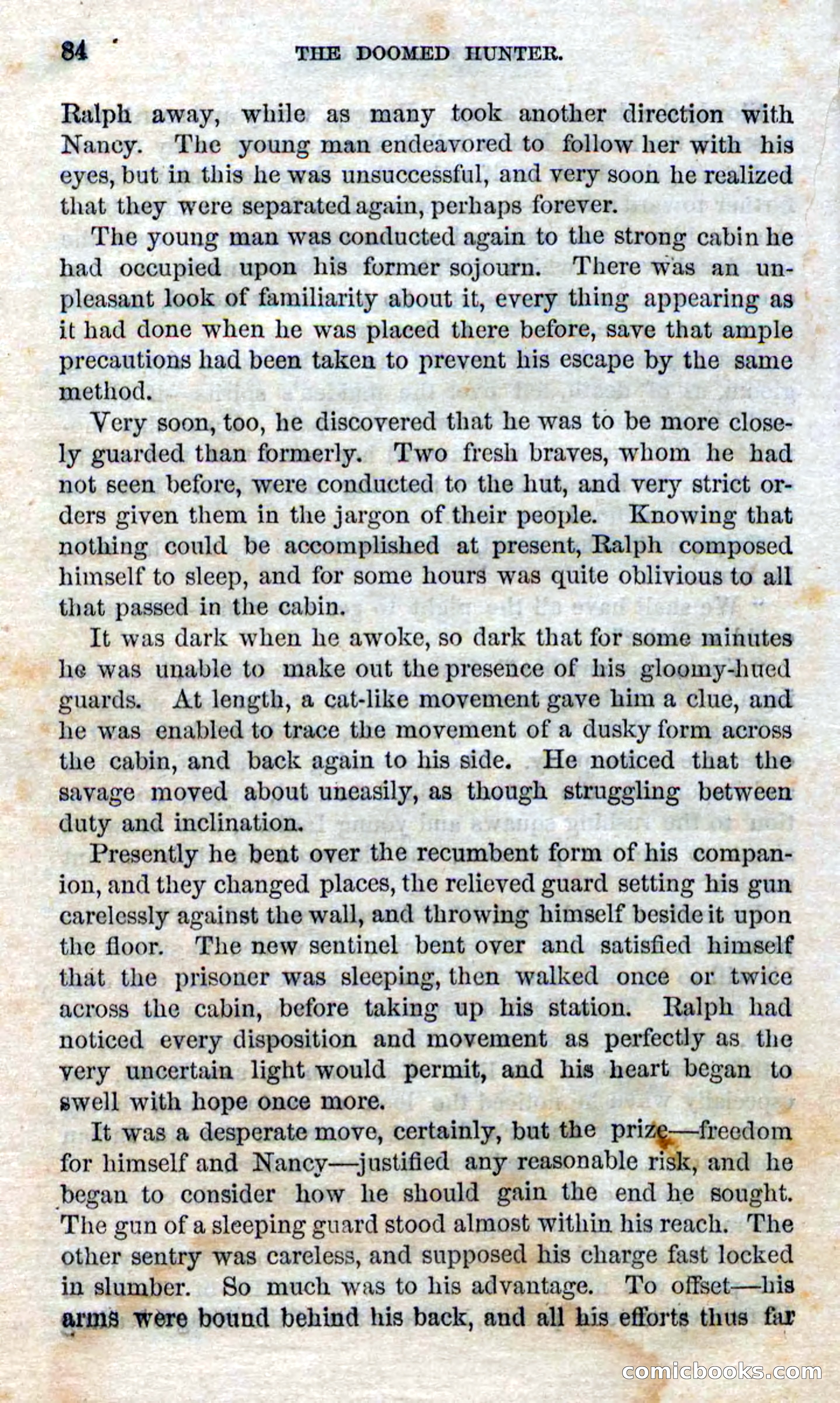 Beadle's Dime Novels No. 97: The Doomed Hunter — page 82 of 100