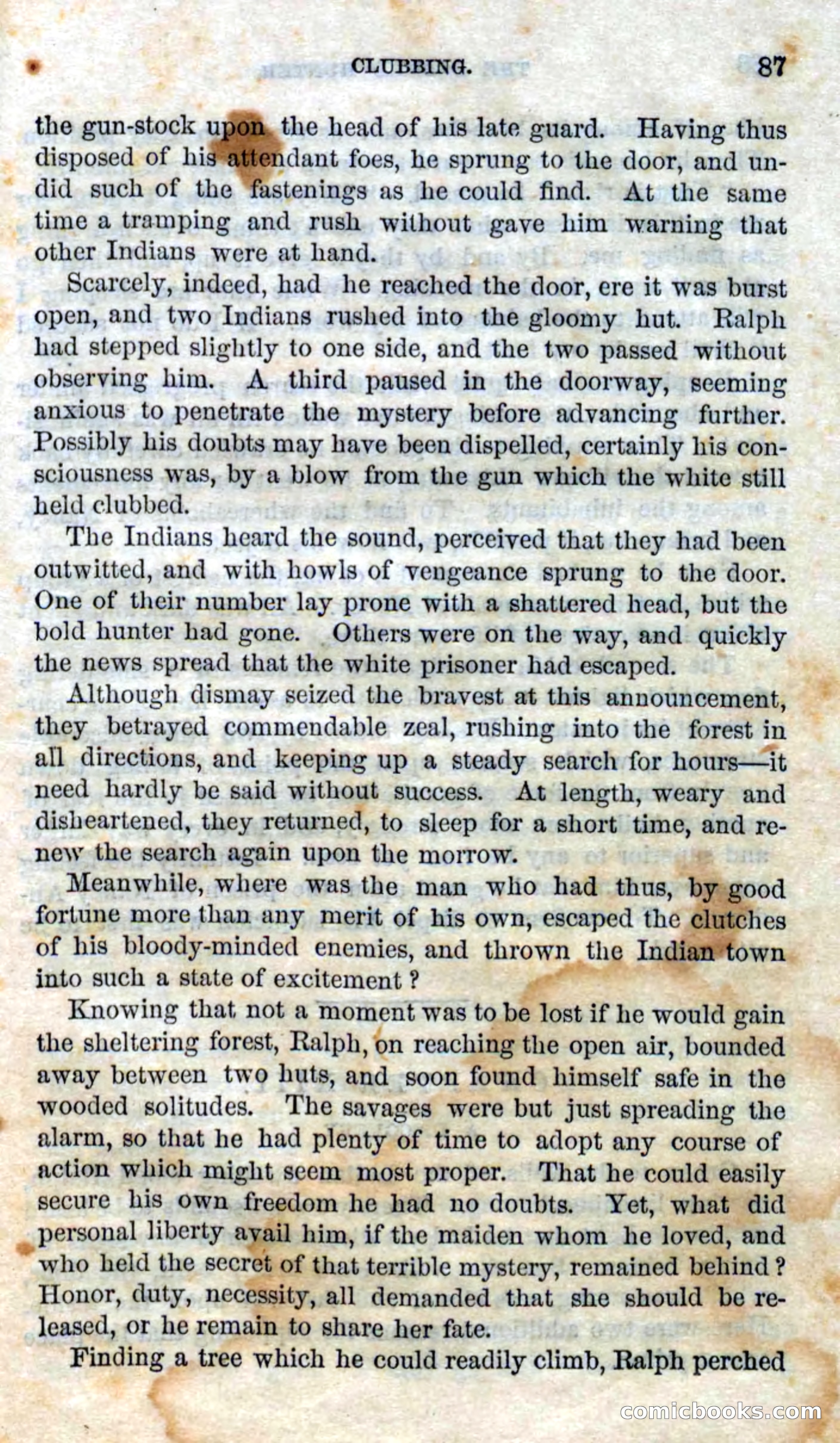 Beadle's Dime Novels No. 97: The Doomed Hunter — page 85 of 100