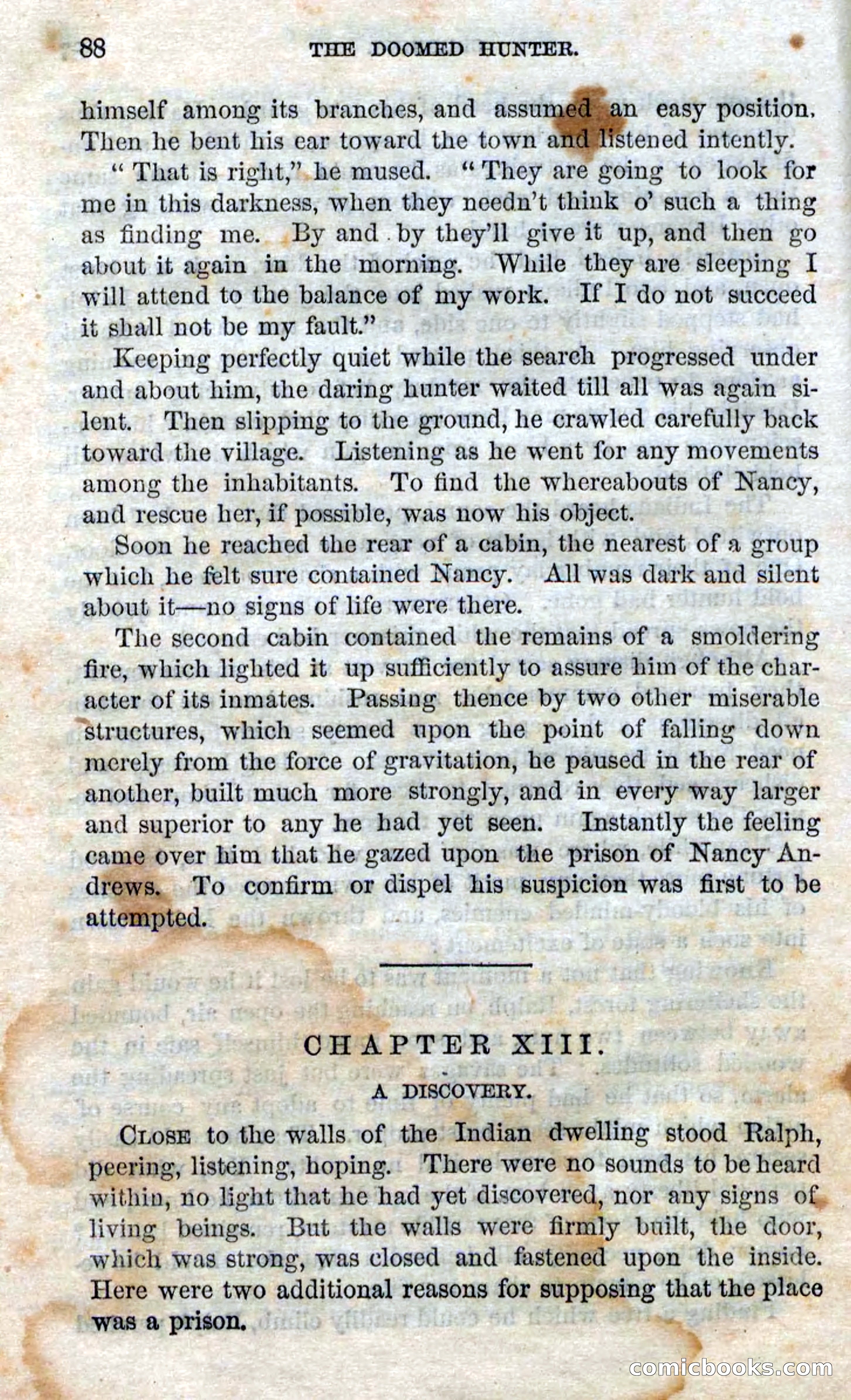 Beadle's Dime Novels No. 97: The Doomed Hunter — page 86 of 100