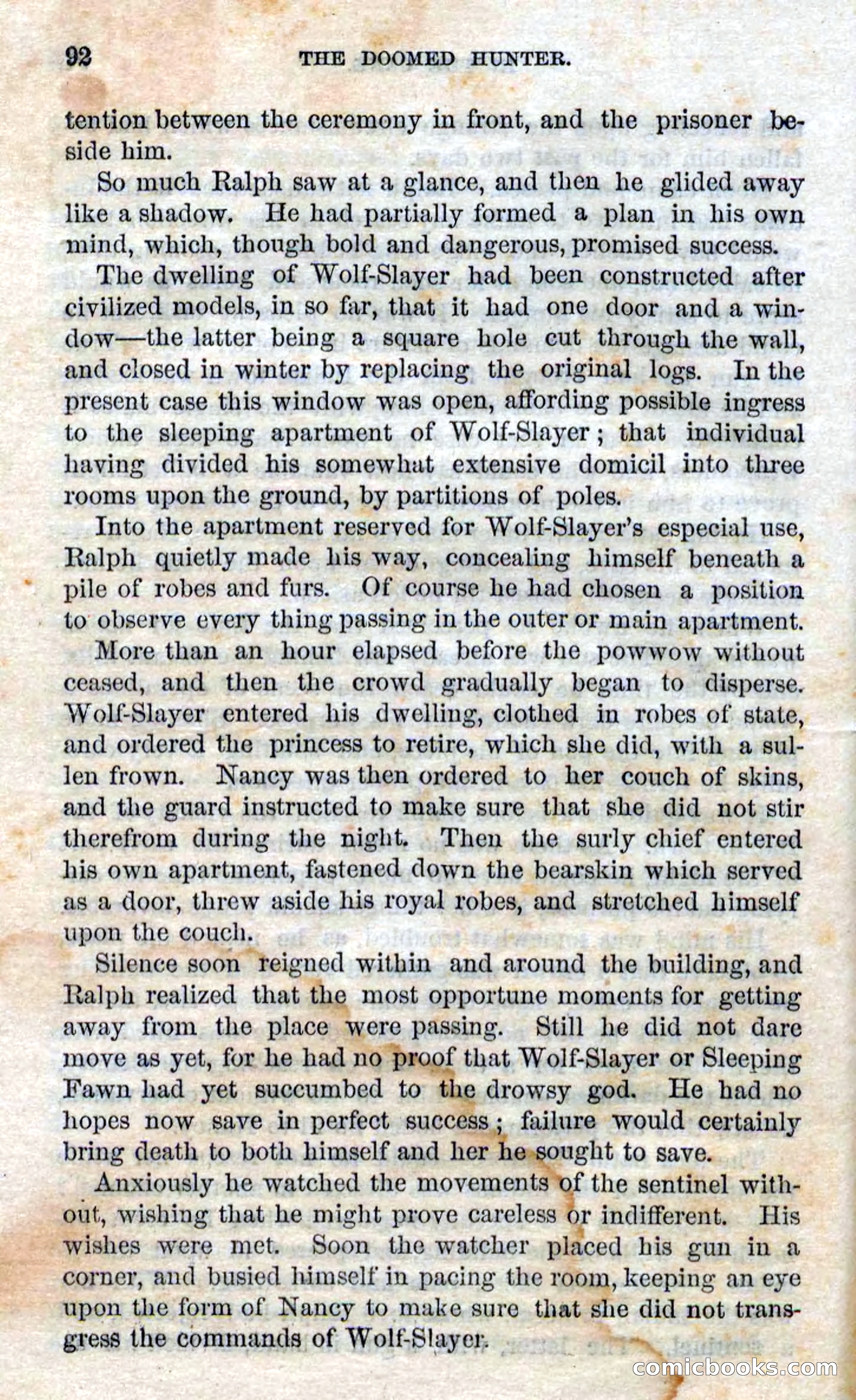 Beadle's Dime Novels No. 97: The Doomed Hunter — page 90 of 100