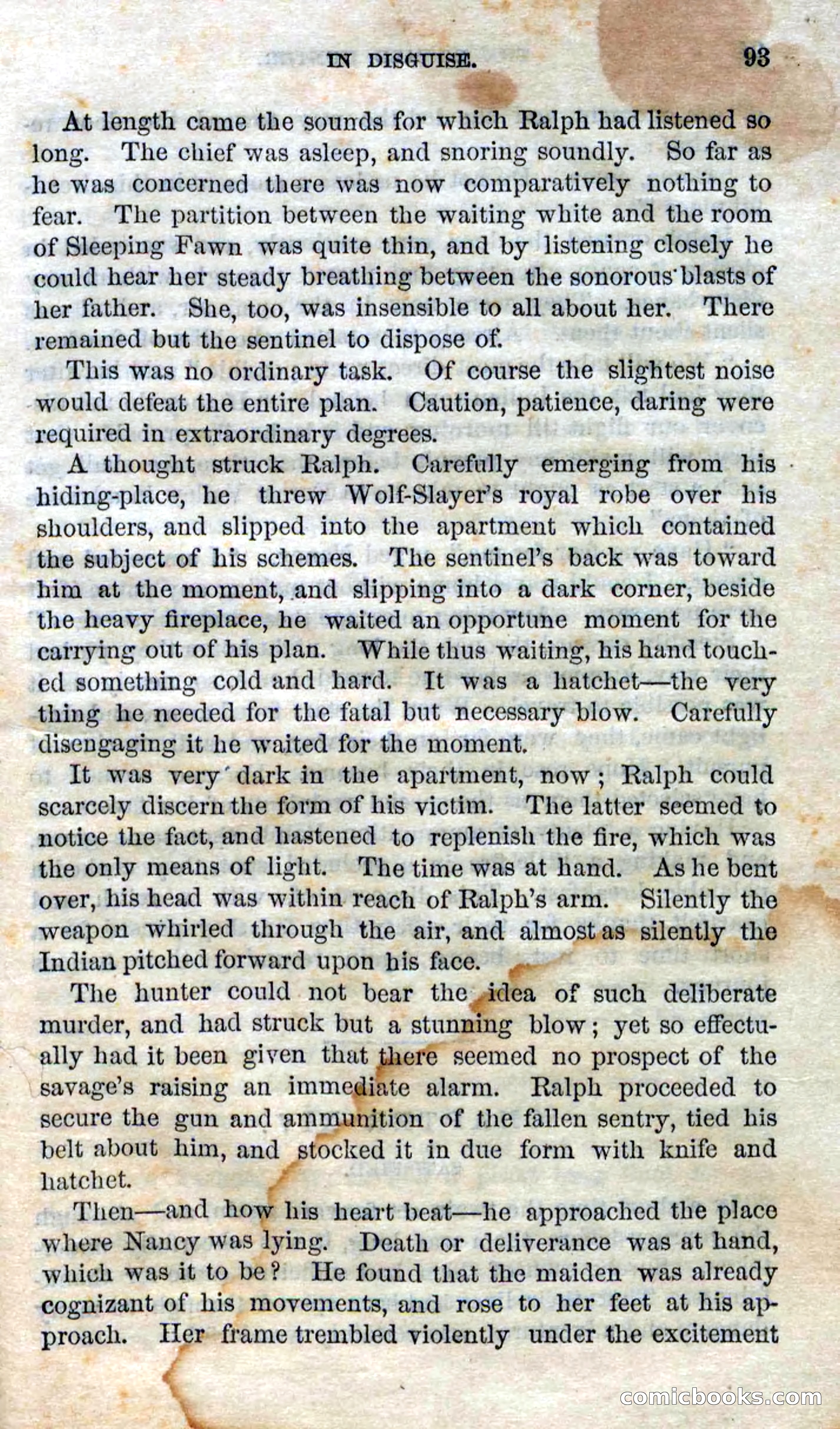 Beadle's Dime Novels No. 97: The Doomed Hunter — page 91 of 100