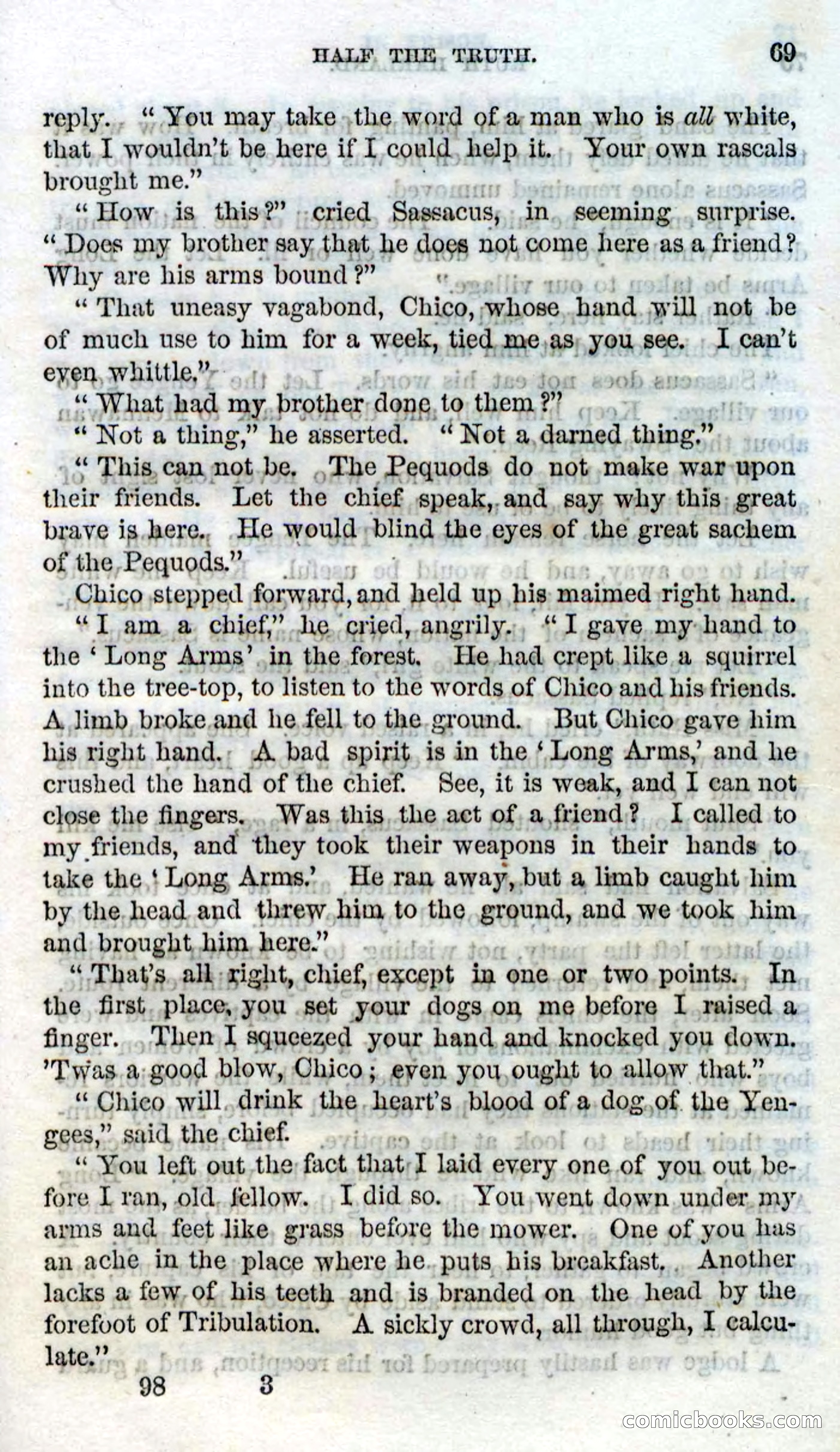 Beadle's Dime Novels No. 98 — page 66 of 96