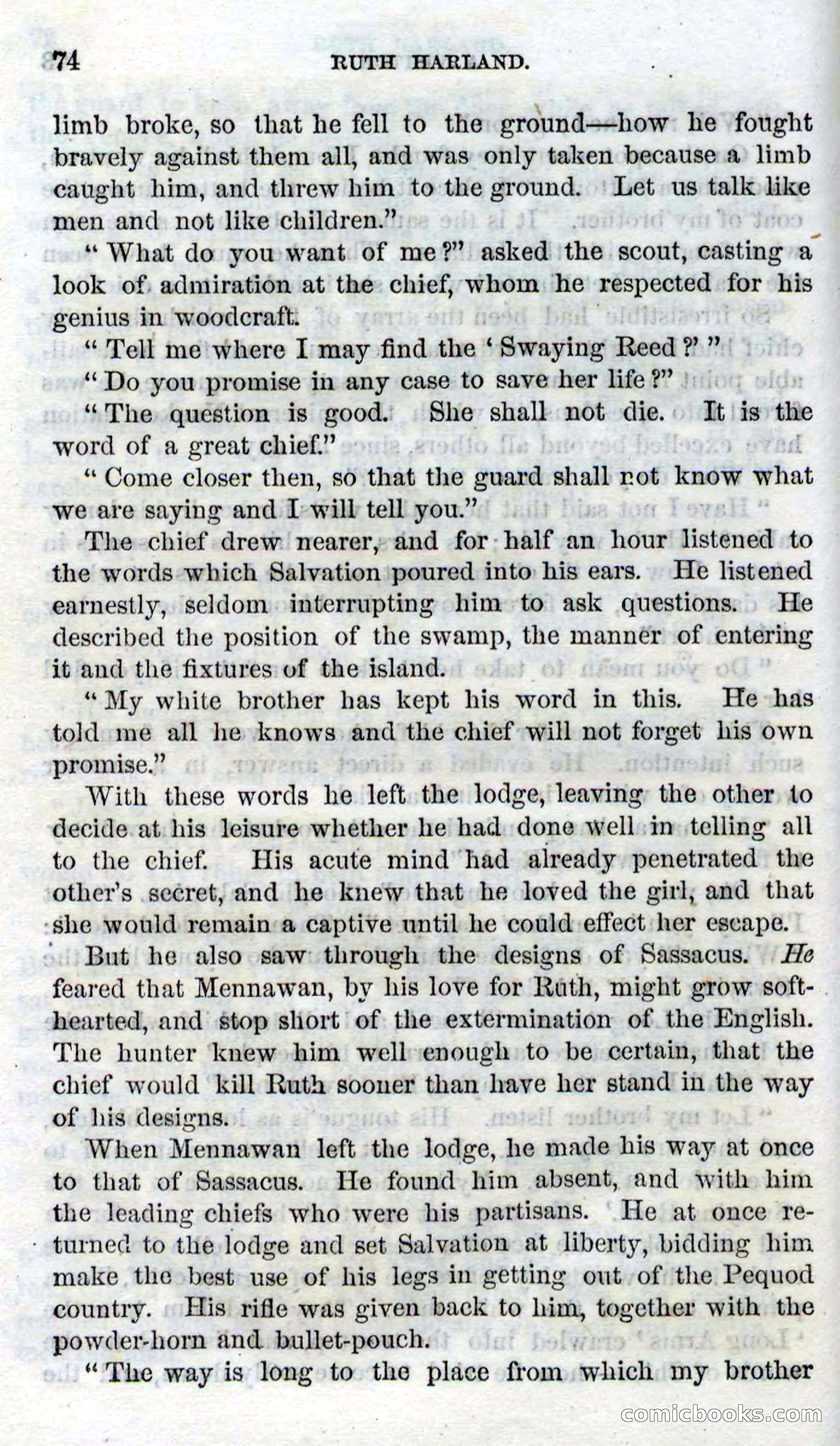 Beadle's Dime Novels No. 98 — page 71 of 96