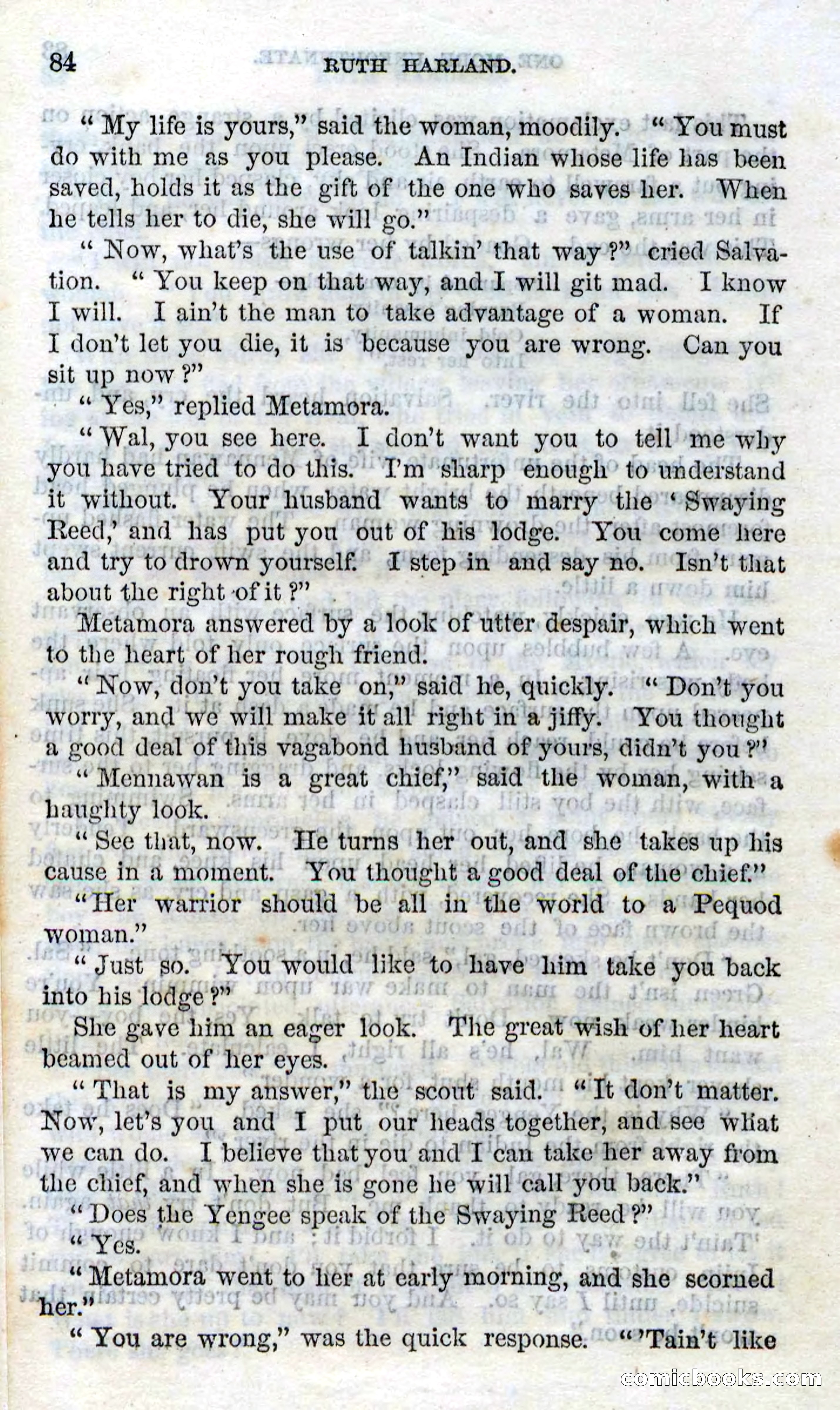 Beadle's Dime Novels No. 98 — page 81 of 96