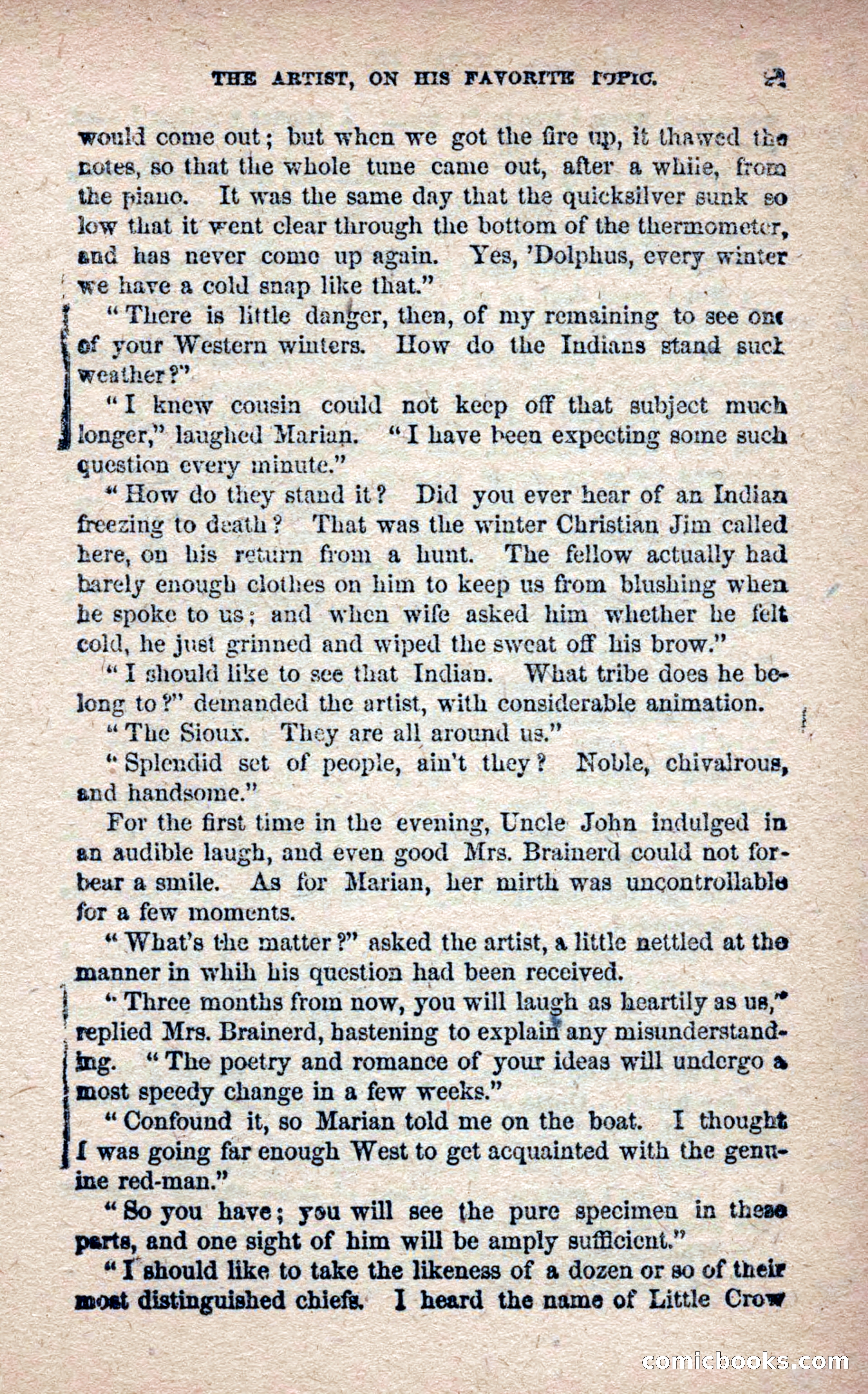 Beadle's Frontier Series #25: Indian Jim—A Tale of the Minnesota Massacre — page 19 of 100