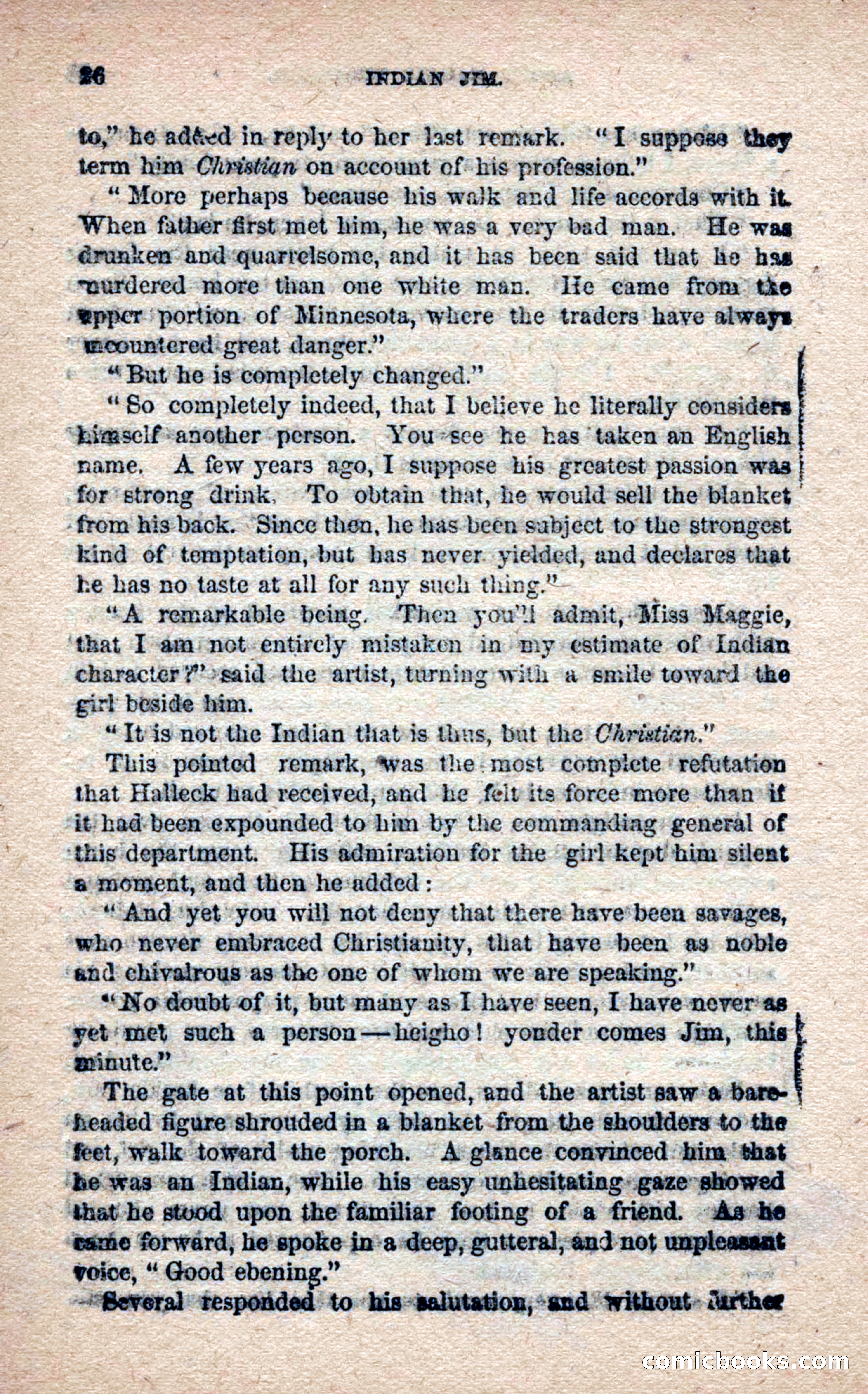 Beadle's Frontier Series #25: Indian Jim—A Tale of the Minnesota Massacre — page 24 of 100