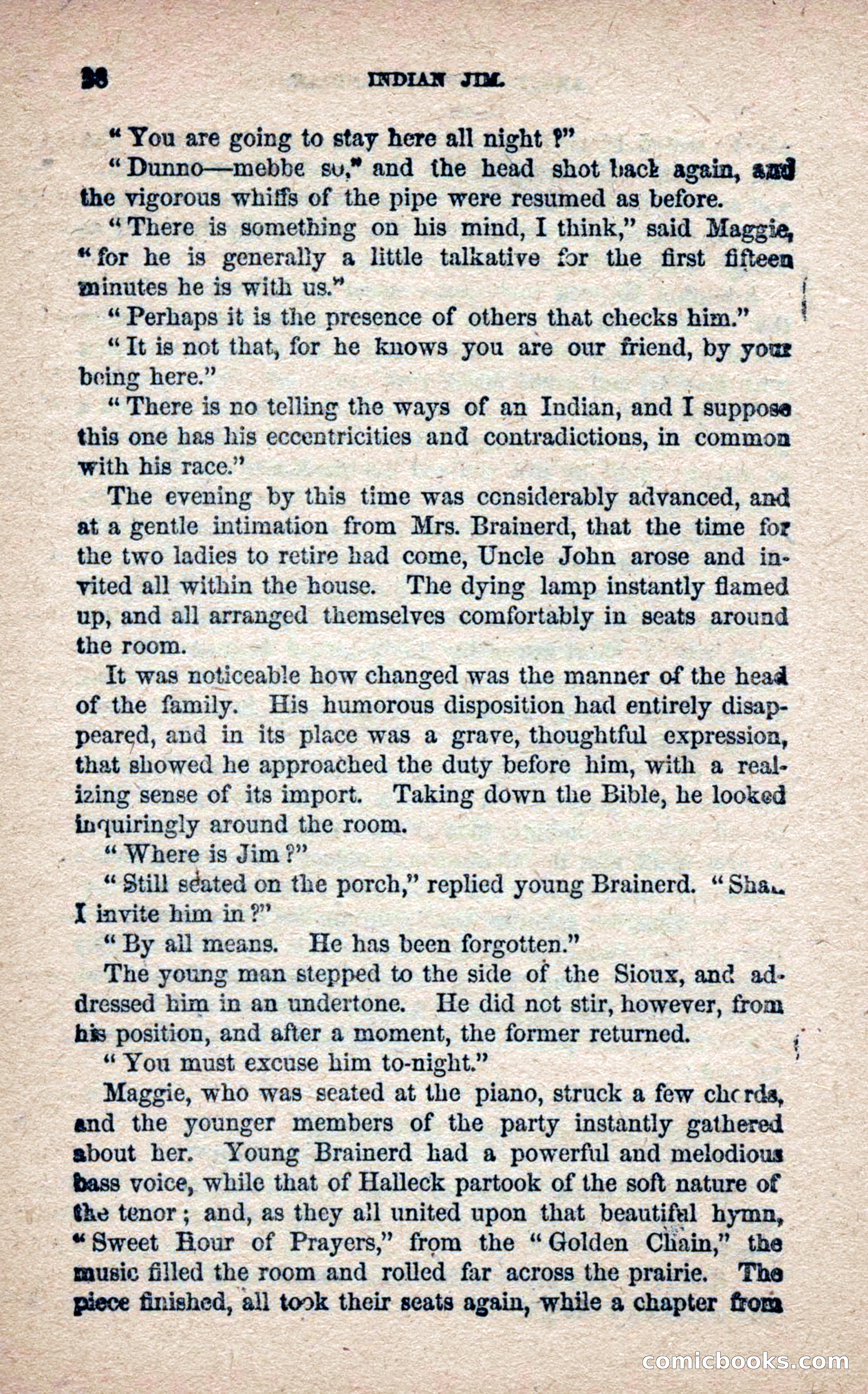 Beadle's Frontier Series #25: Indian Jim—A Tale of the Minnesota Massacre — page 26 of 100