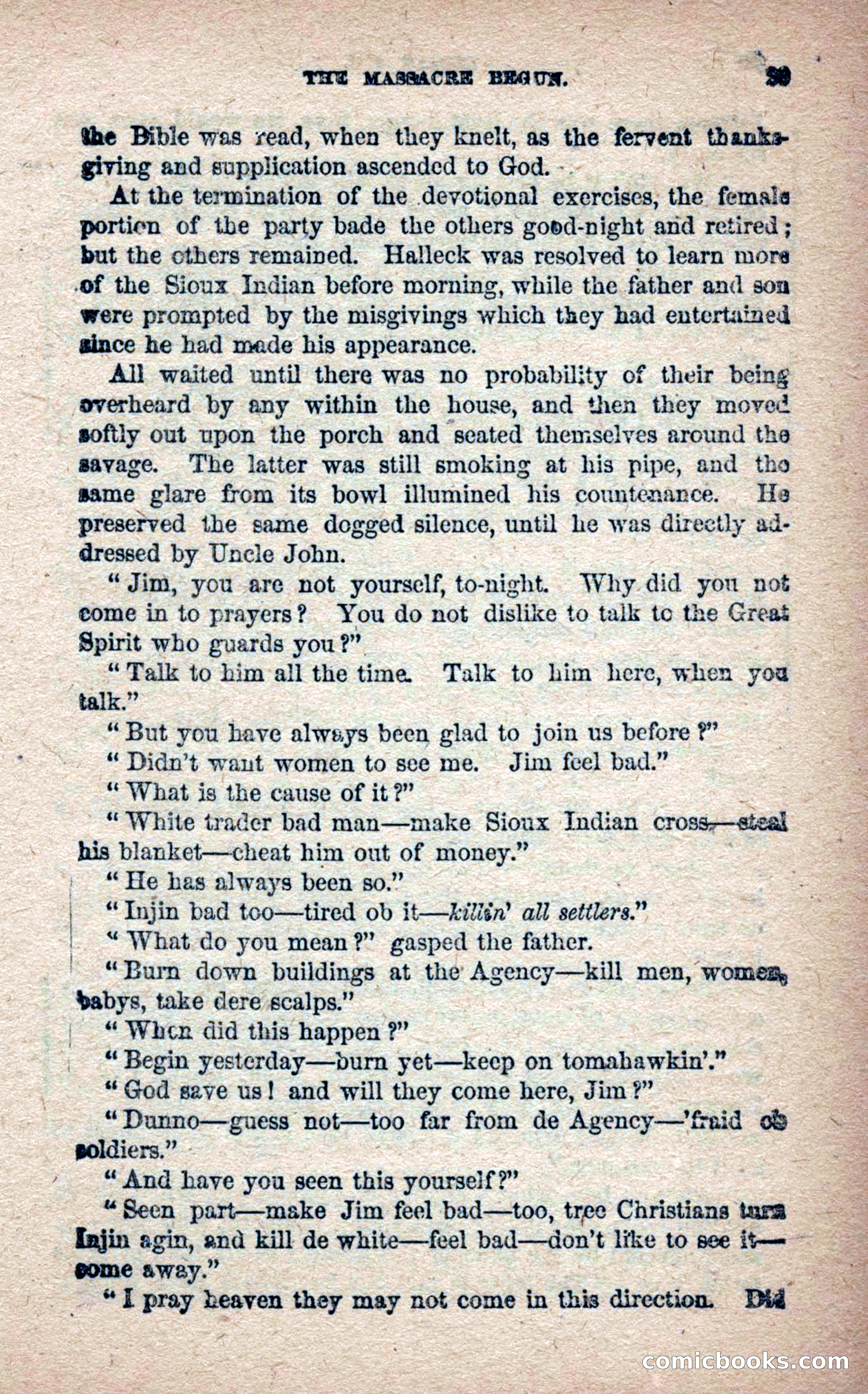 Beadle's Frontier Series #25: Indian Jim—A Tale of the Minnesota Massacre — page 27 of 100