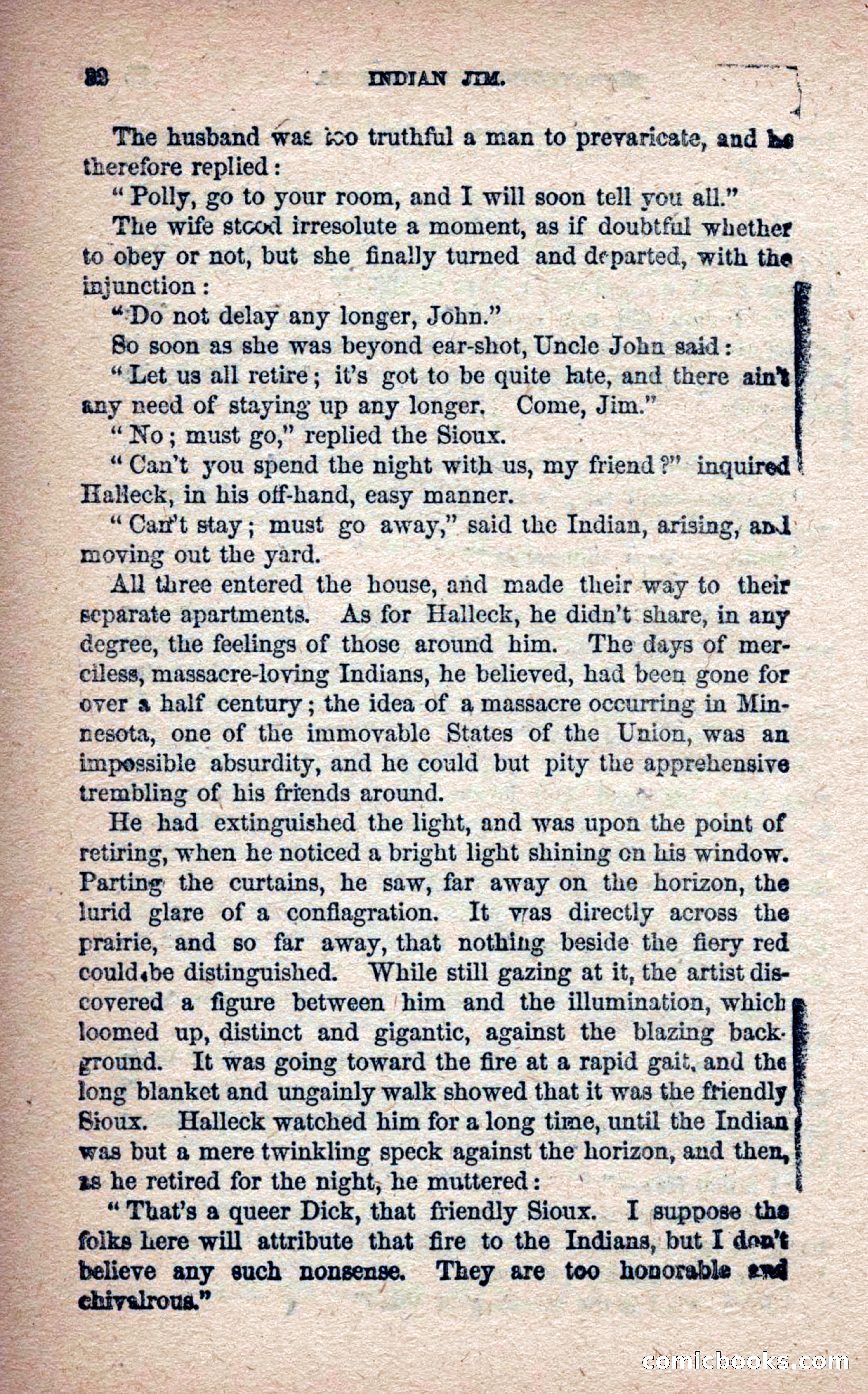 Beadle's Frontier Series #25: Indian Jim—A Tale of the Minnesota Massacre — page 30 of 100