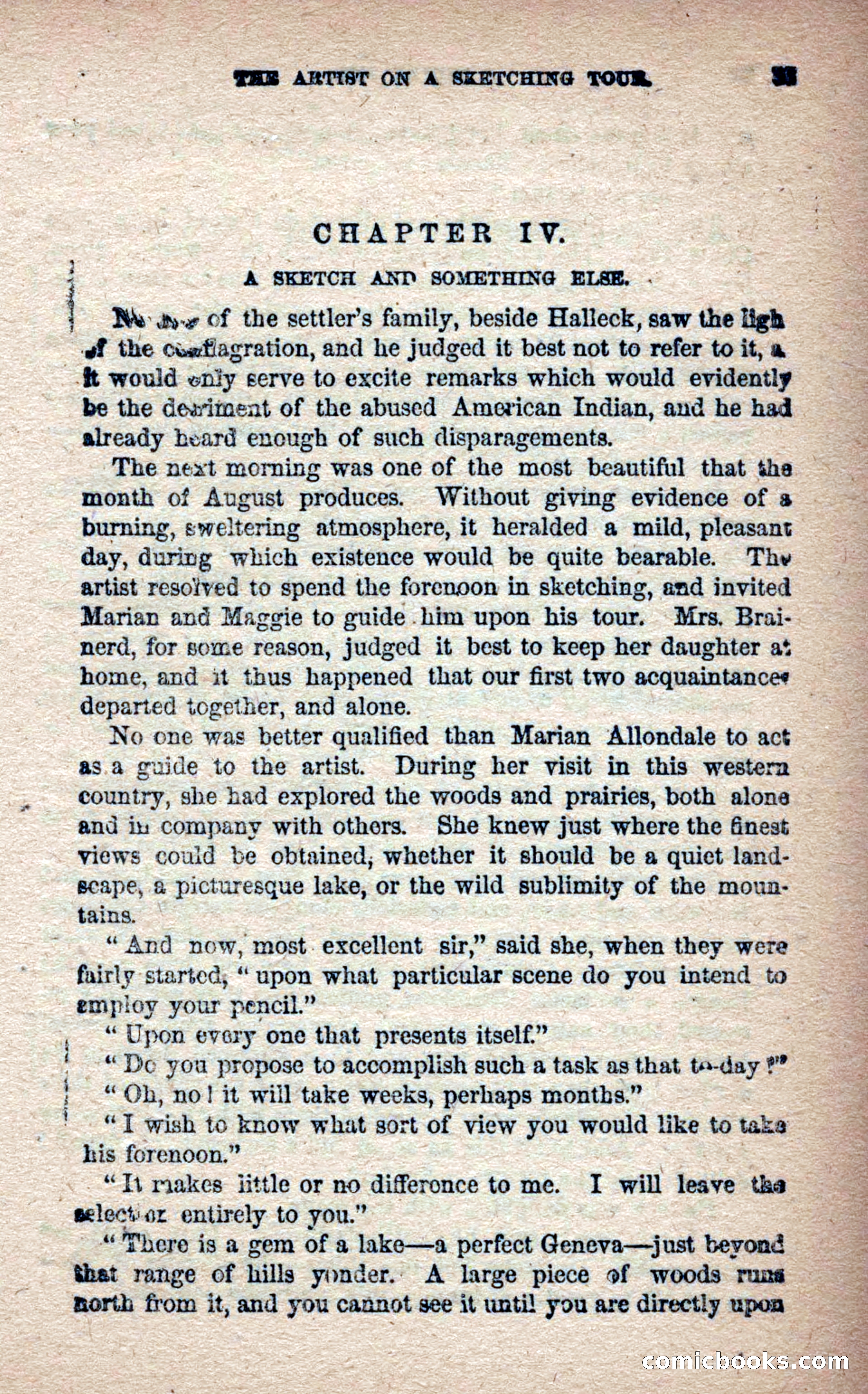 Beadle's Frontier Series #25: Indian Jim—A Tale of the Minnesota Massacre — page 31 of 100