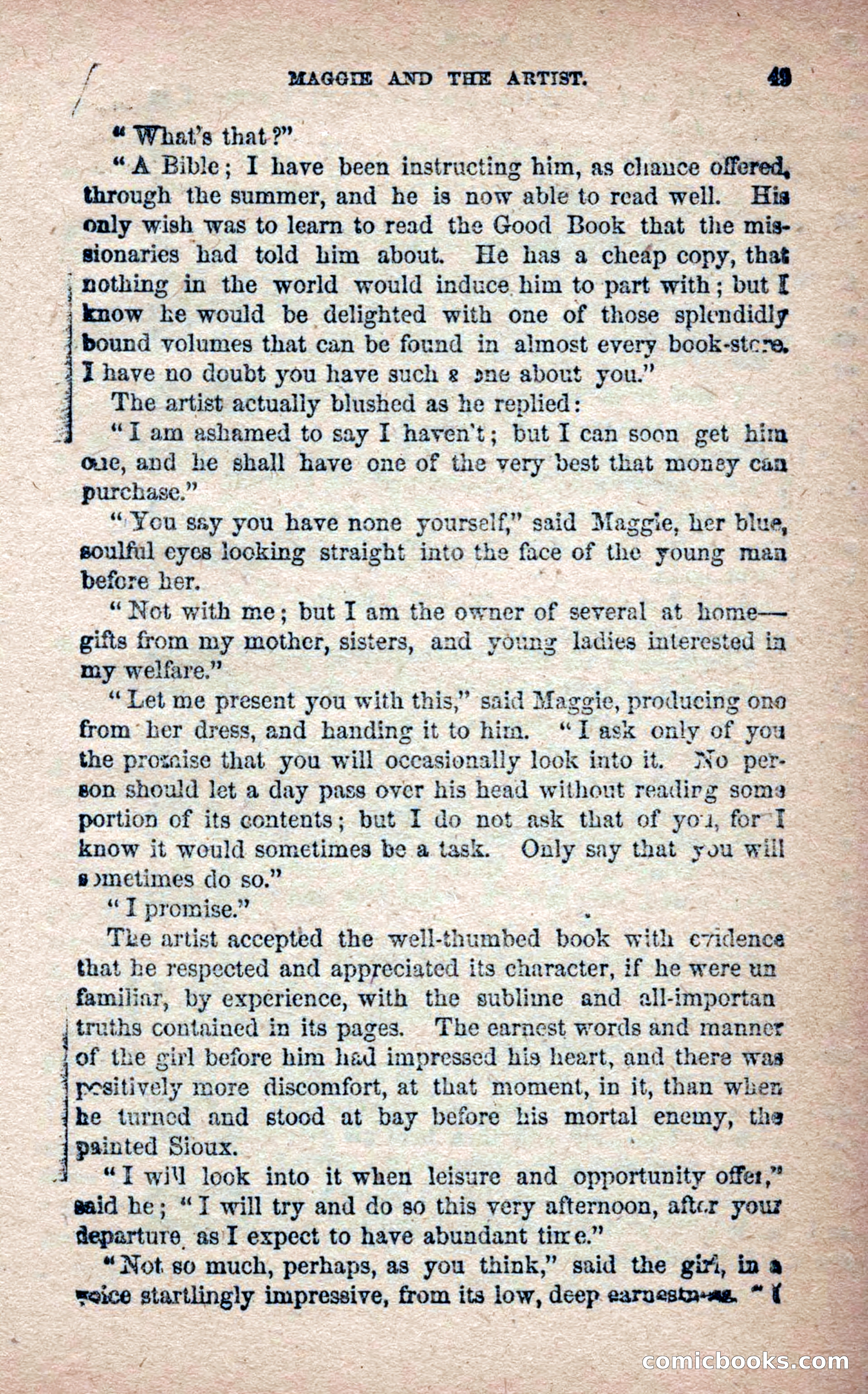 Beadle's Frontier Series #25: Indian Jim—A Tale of the Minnesota Massacre — page 47 of 100