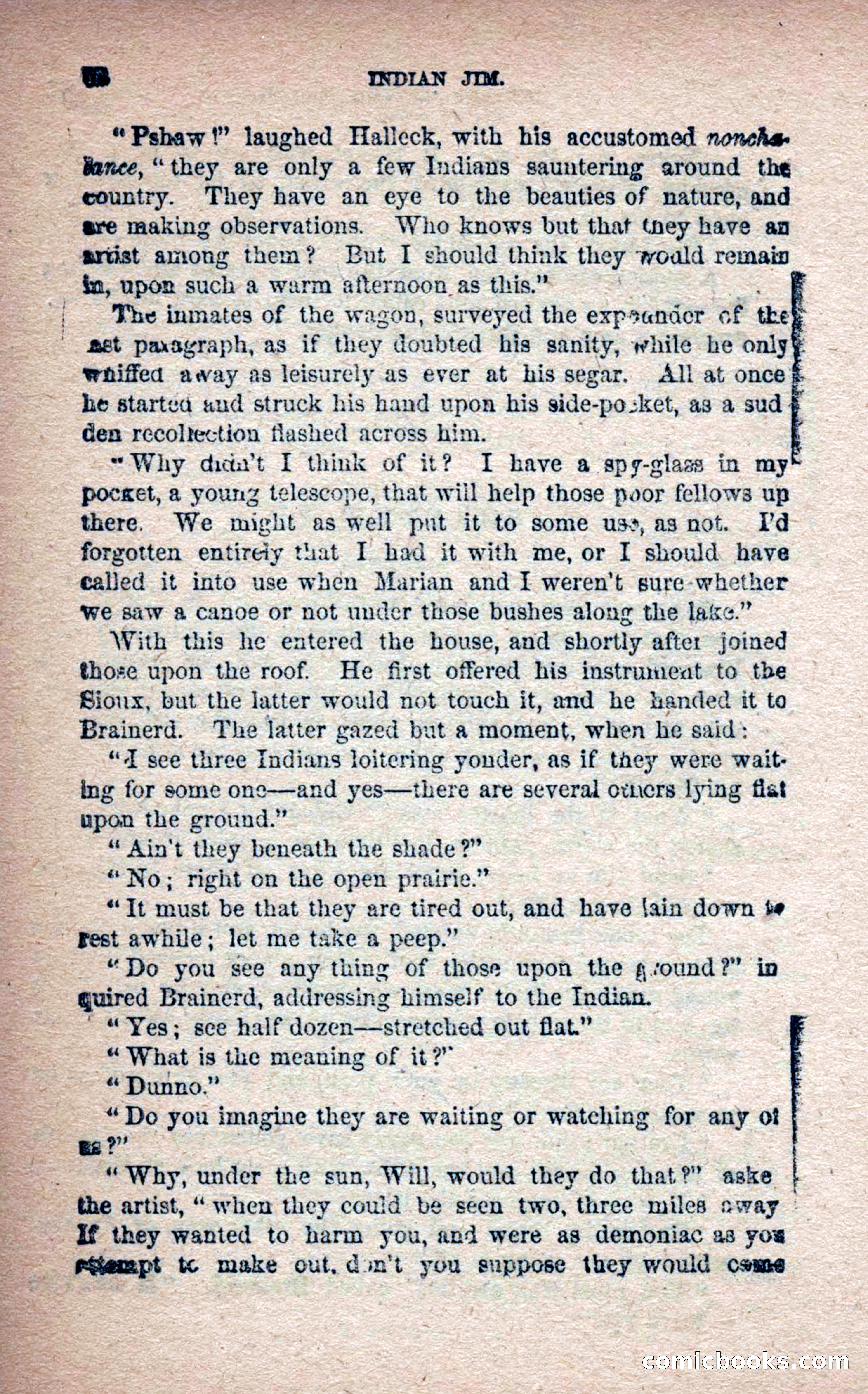 Beadle's Frontier Series #25: Indian Jim—A Tale of the Minnesota Massacre — page 50 of 100