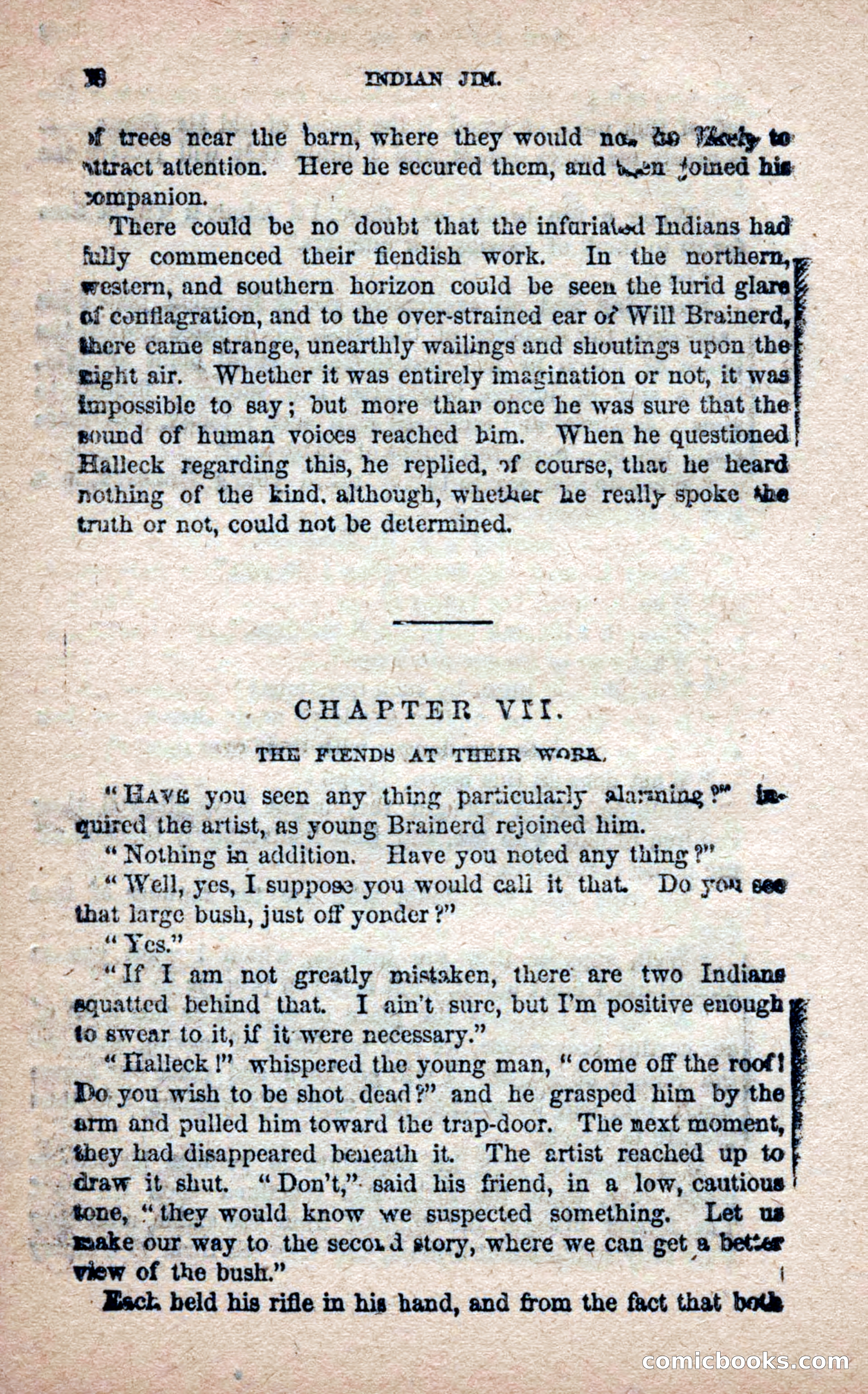 Beadle's Frontier Series #25: Indian Jim—A Tale of the Minnesota Massacre — page 56 of 100