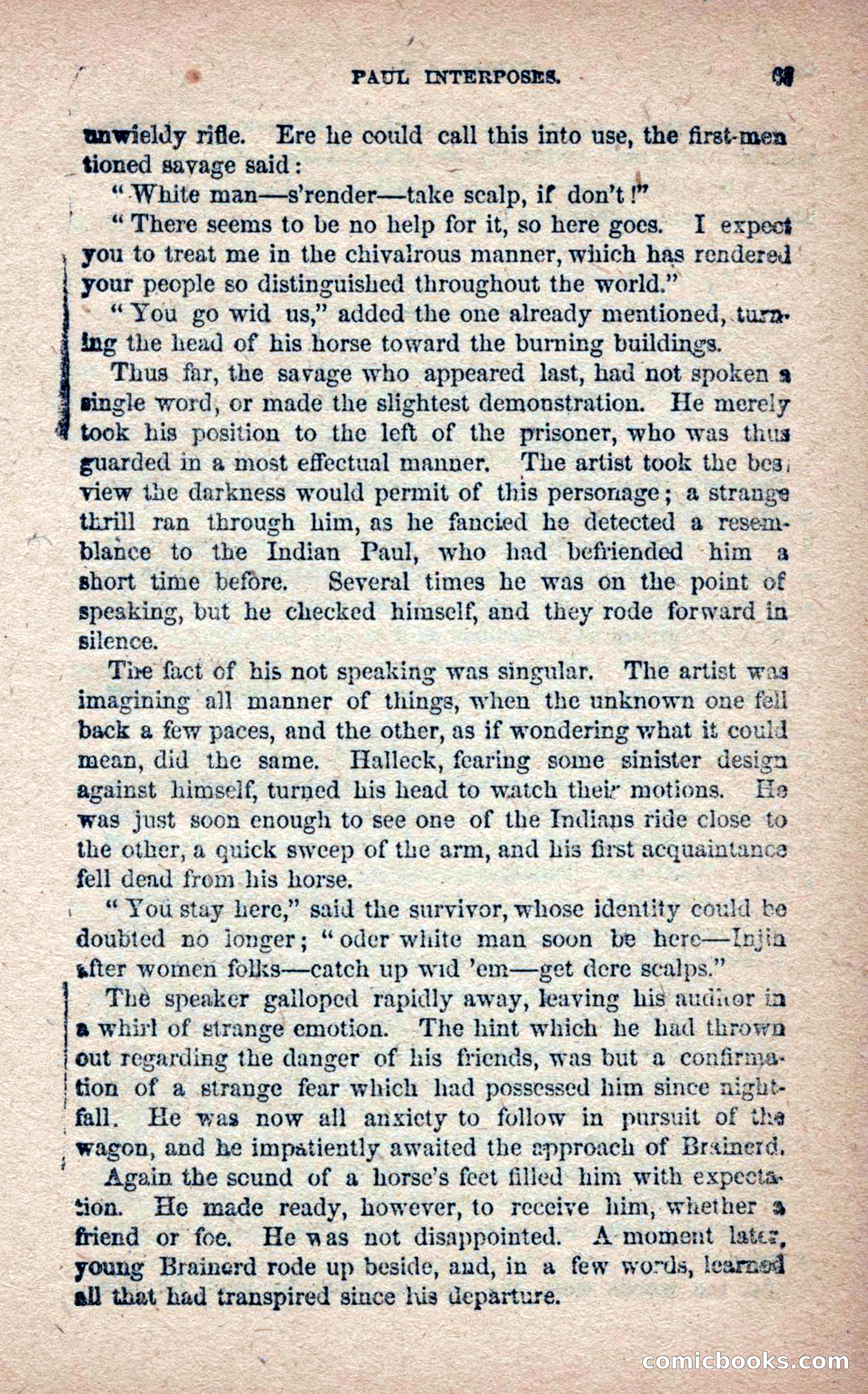 Beadle's Frontier Series #25: Indian Jim—A Tale of the Minnesota Massacre — page 63 of 100