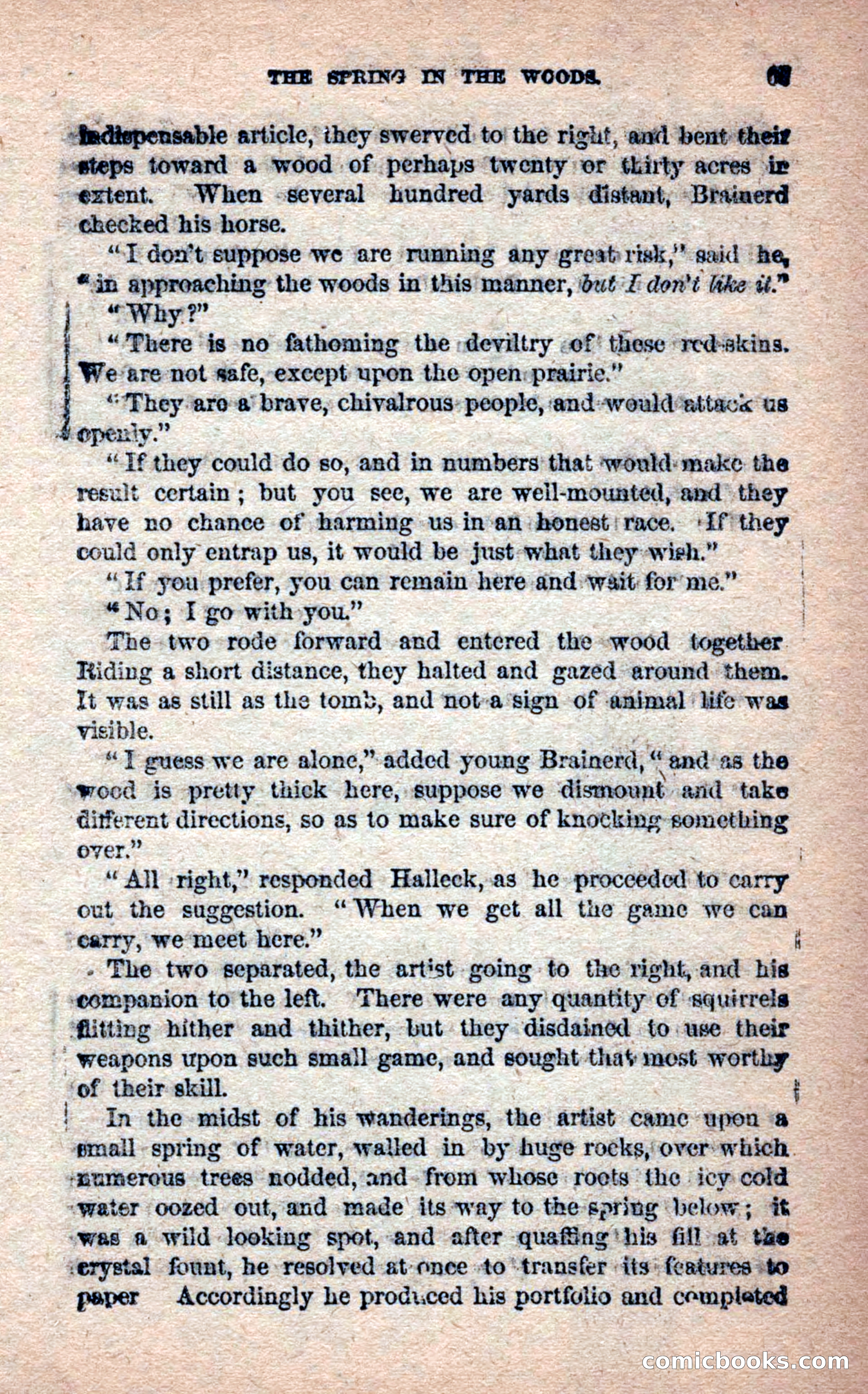 Beadle's Frontier Series #25: Indian Jim—A Tale of the Minnesota Massacre — page 65 of 100