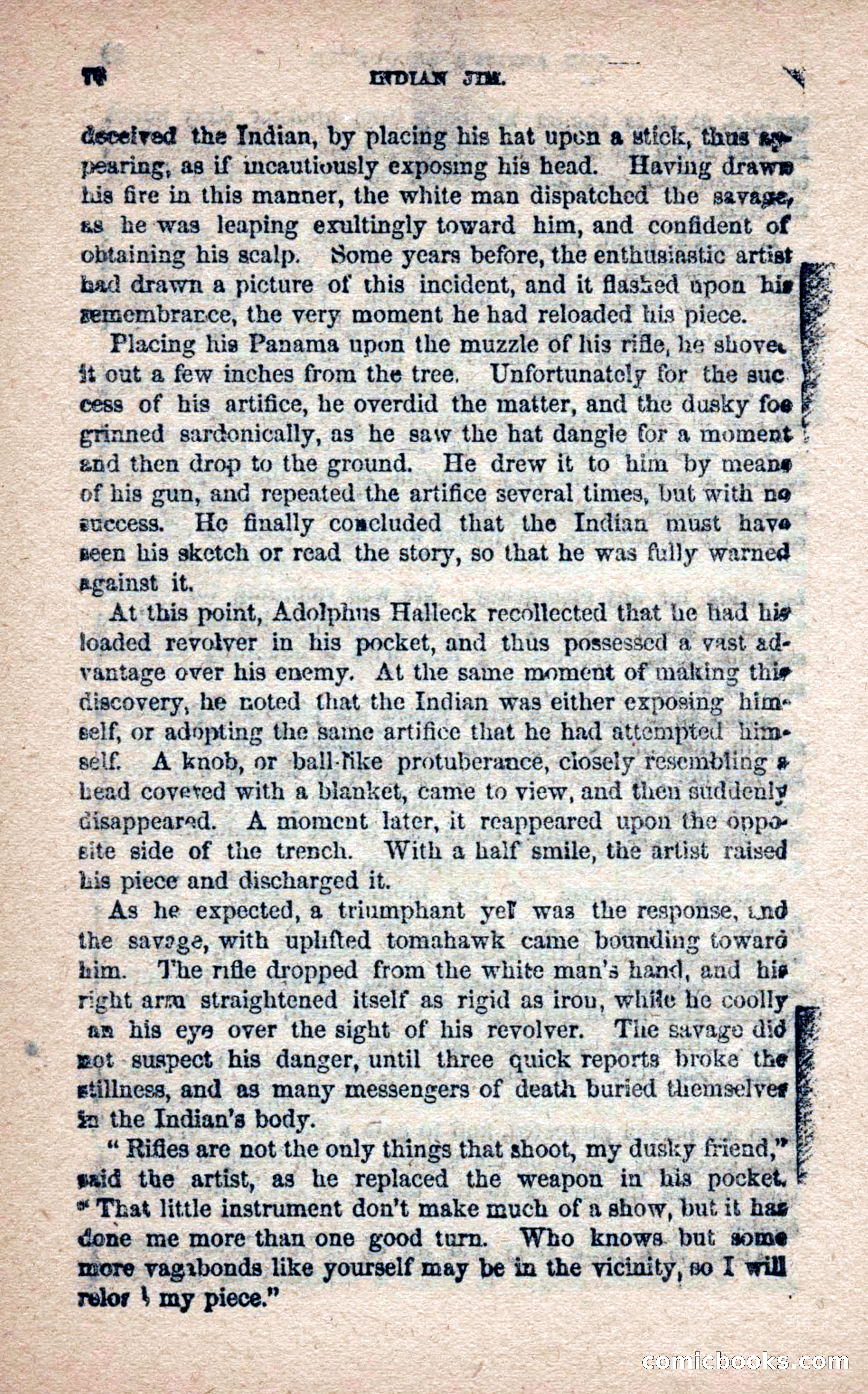 Beadle's Frontier Series #25: Indian Jim—A Tale of the Minnesota Massacre — page 68 of 100