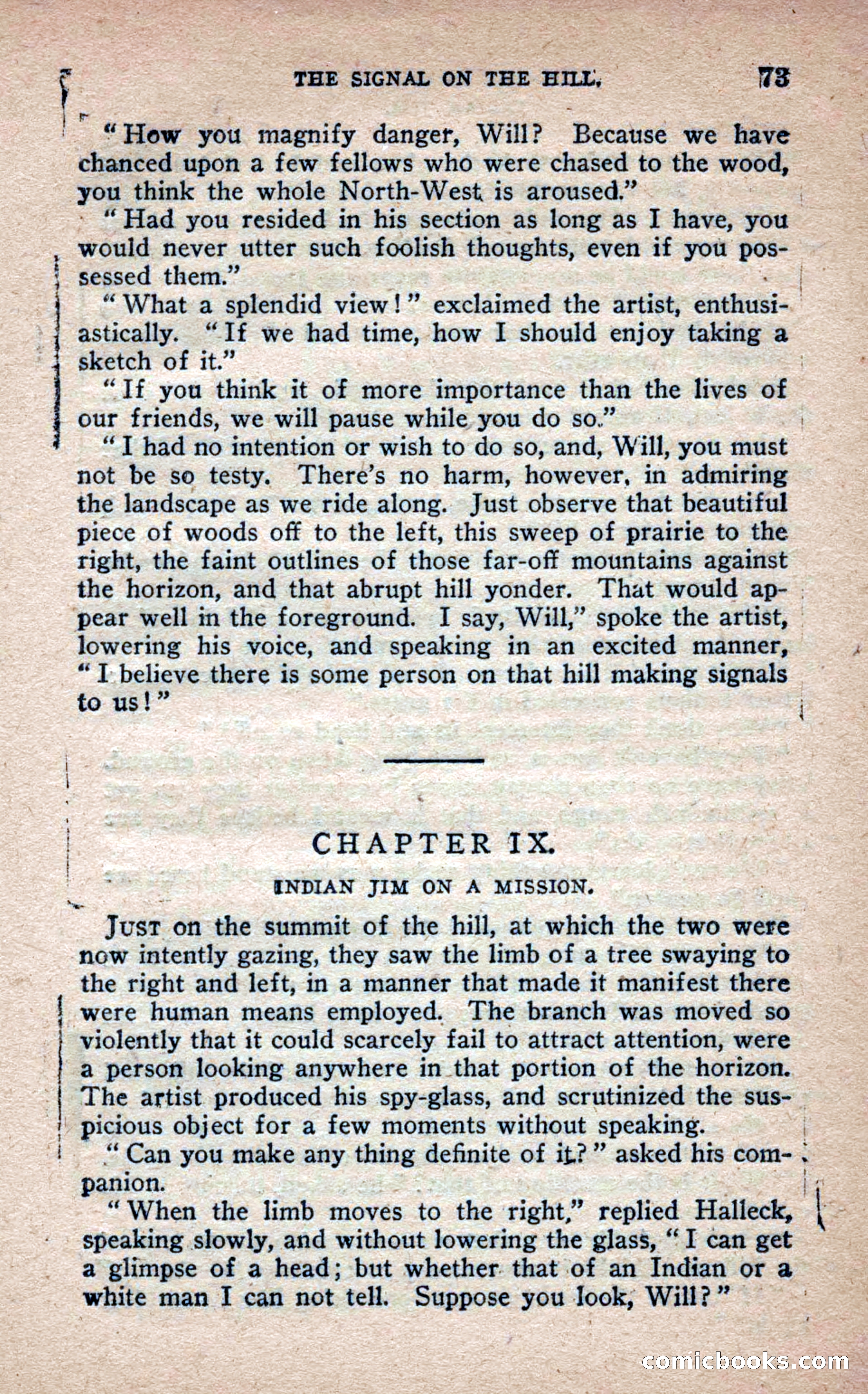 Beadle's Frontier Series #25: Indian Jim—A Tale of the Minnesota Massacre — page 71 of 100