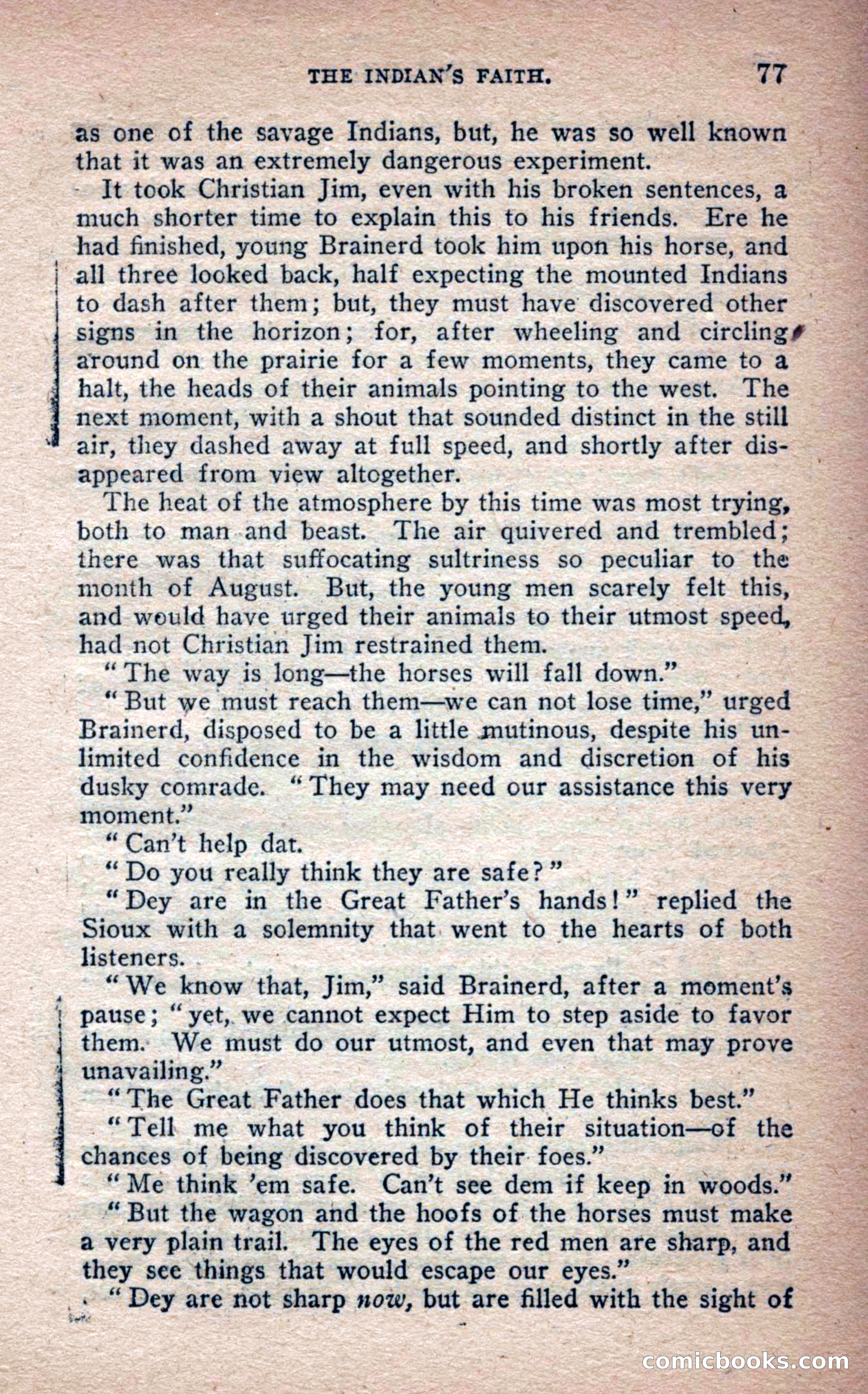 Beadle's Frontier Series #25: Indian Jim—A Tale of the Minnesota Massacre — page 75 of 100