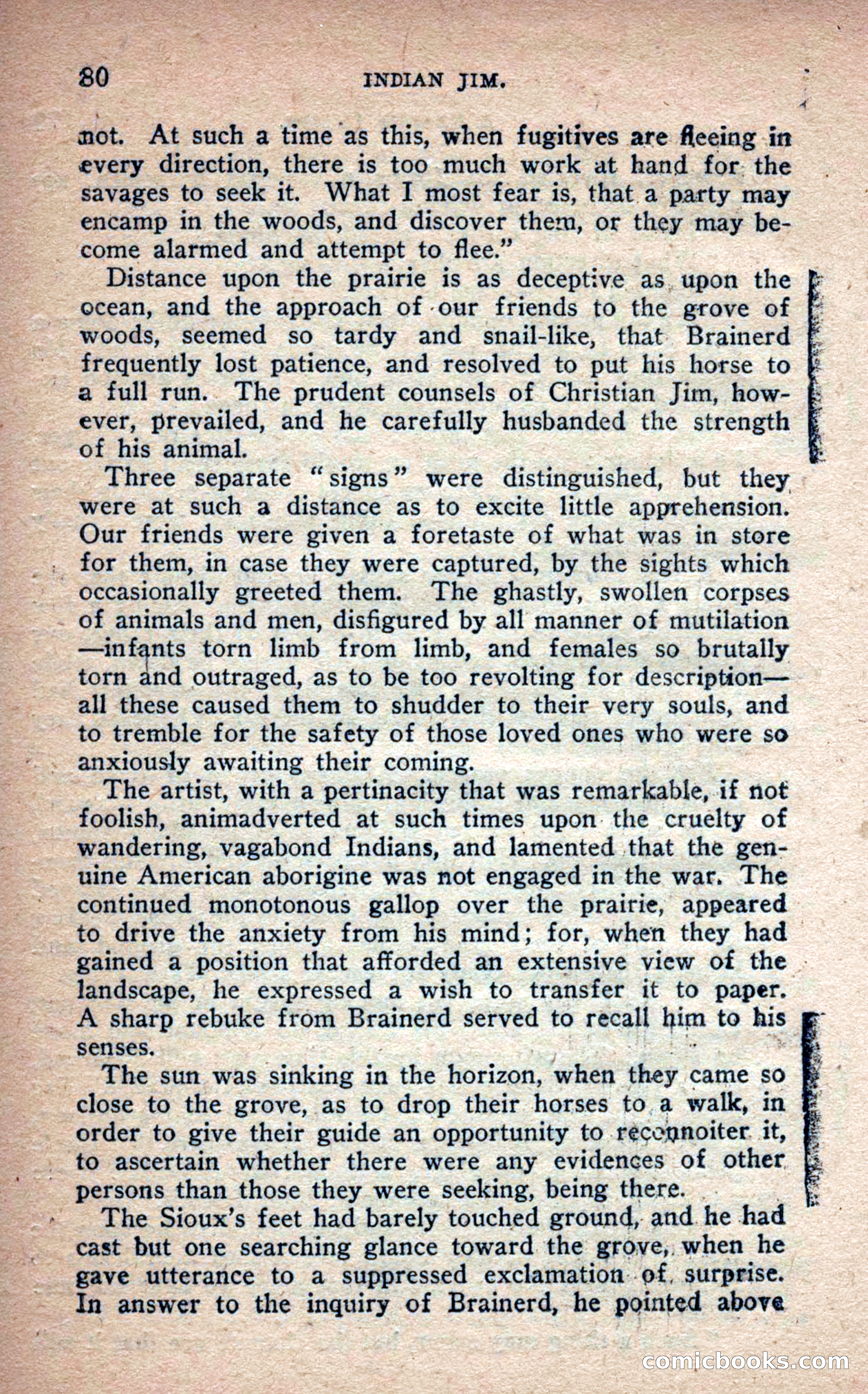 Beadle's Frontier Series #25: Indian Jim—A Tale of the Minnesota Massacre — page 78 of 100