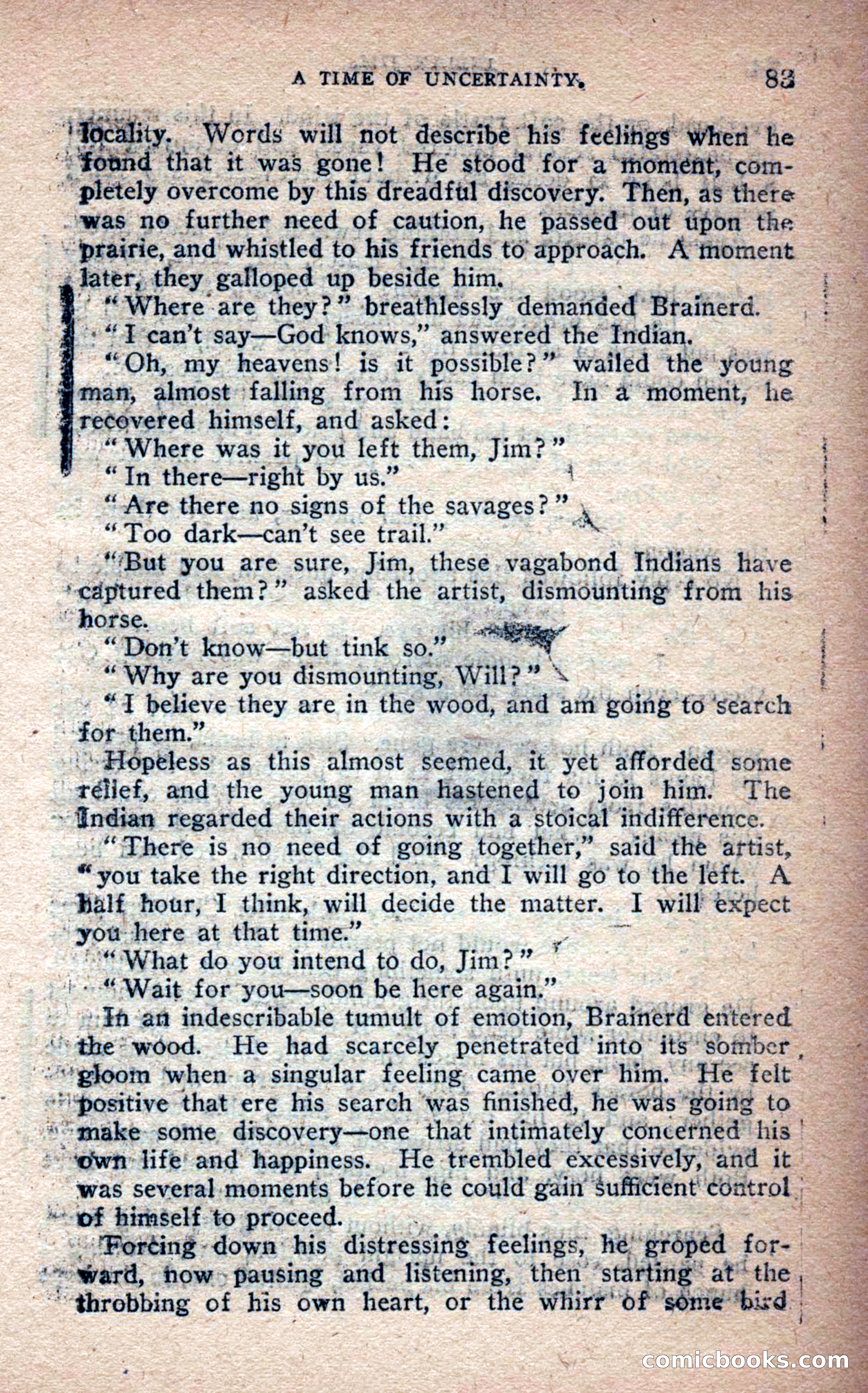 Beadle's Frontier Series #25: Indian Jim—A Tale of the Minnesota Massacre — page 81 of 100