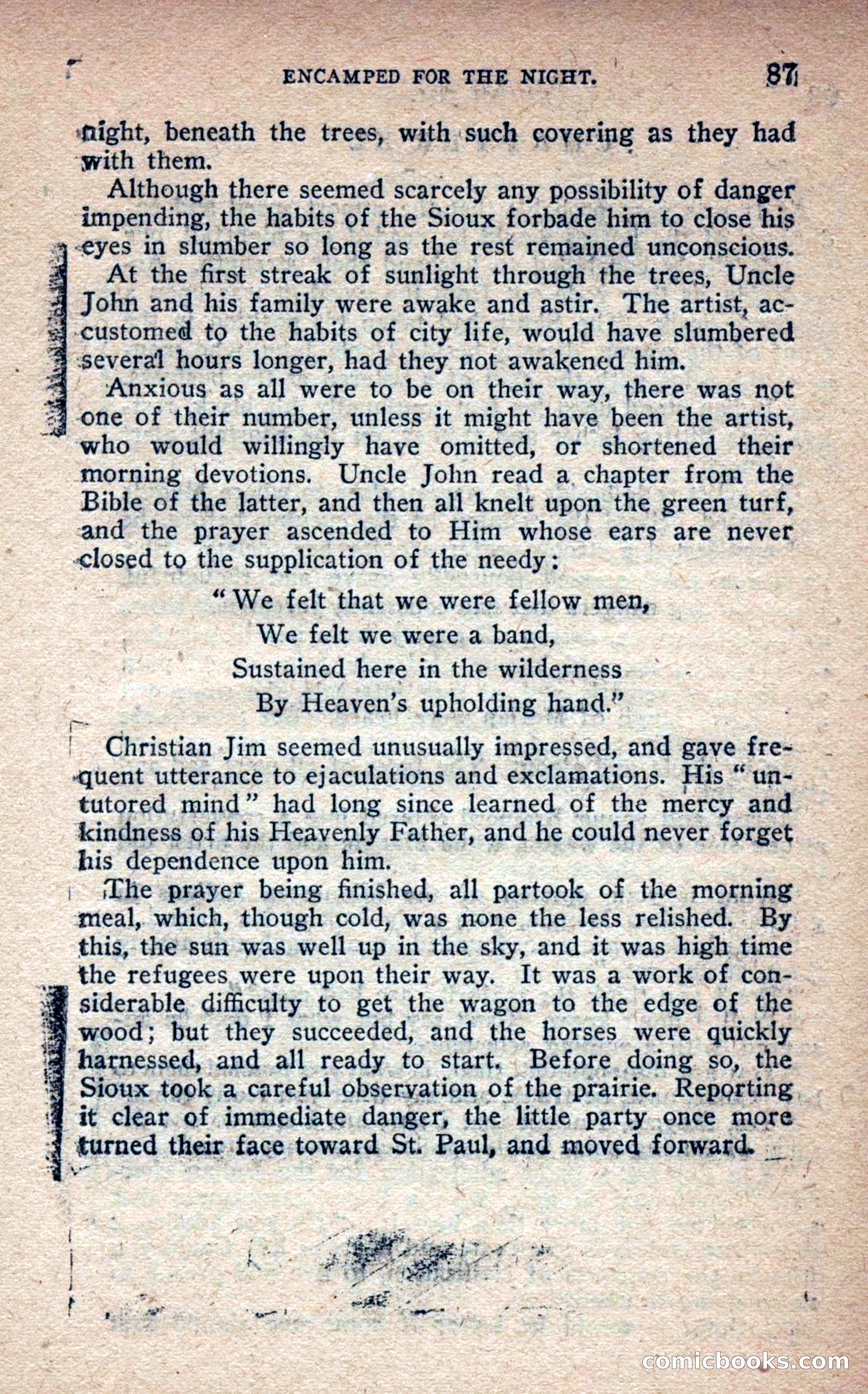 Beadle's Frontier Series #25: Indian Jim—A Tale of the Minnesota Massacre — page 85 of 100