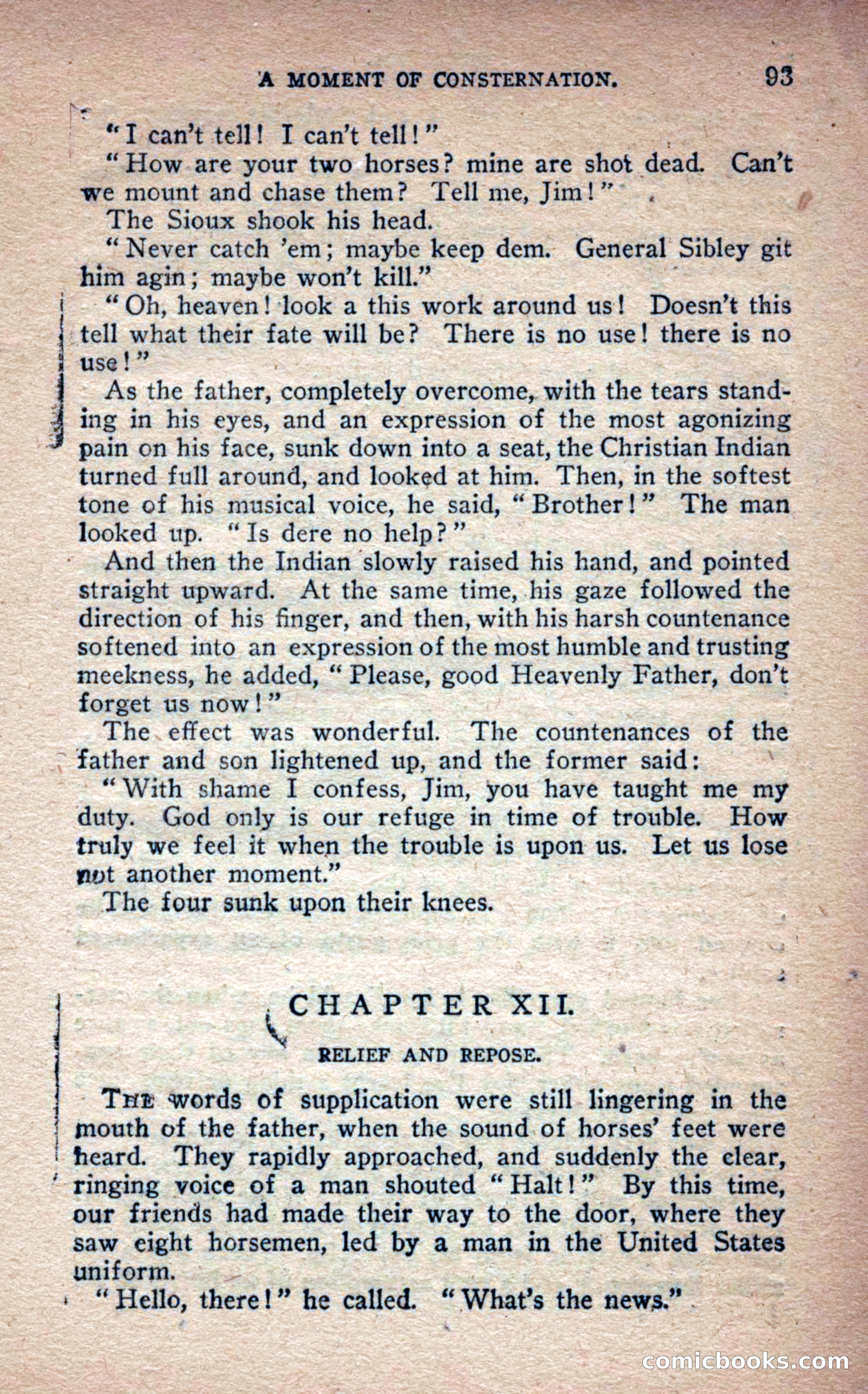 Beadle's Frontier Series #25: Indian Jim—A Tale of the Minnesota Massacre — page 91 of 100