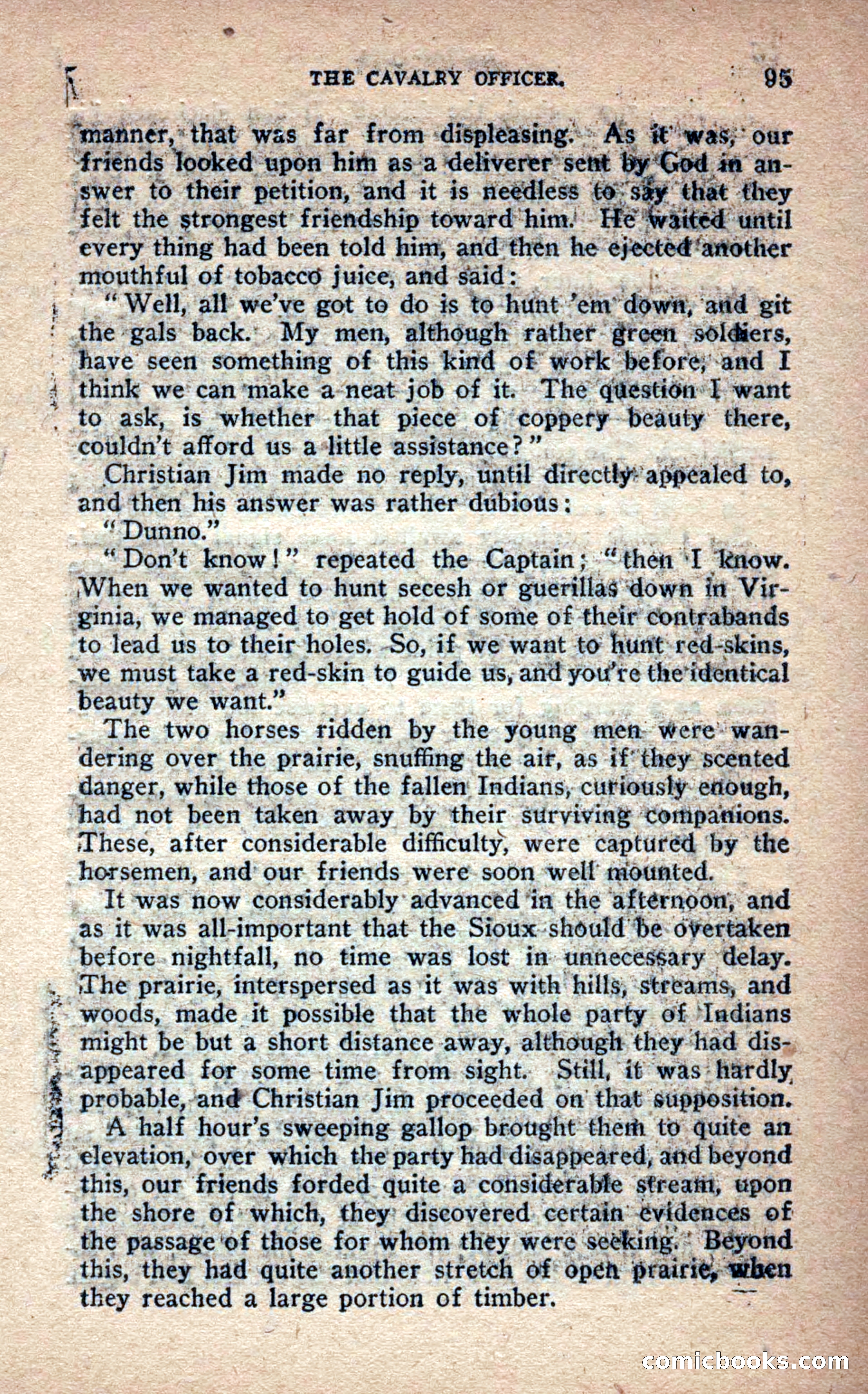 Beadle's Frontier Series #25: Indian Jim—A Tale of the Minnesota Massacre — page 93 of 100